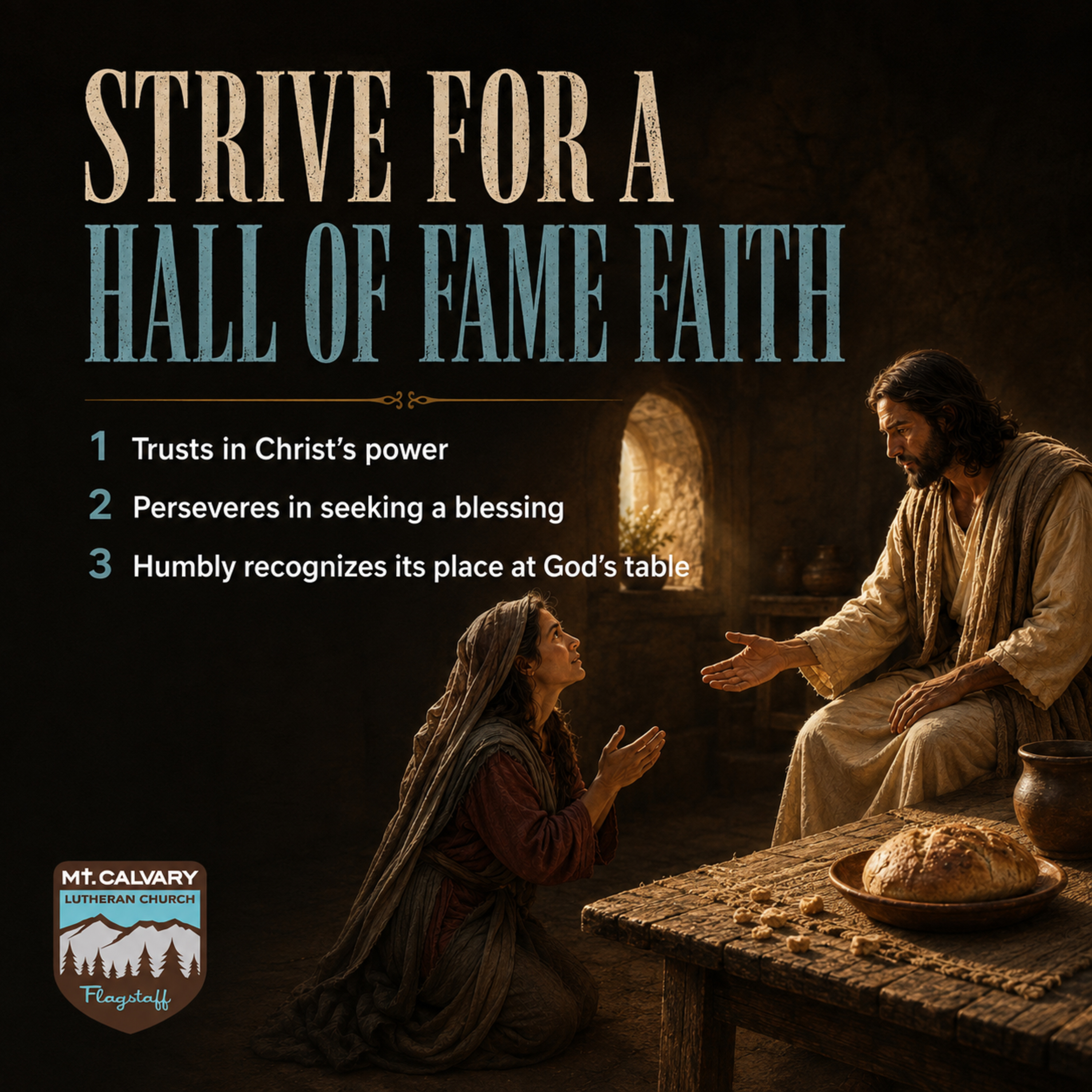 Mt. Calvary Lutheran Church – Flagstaff, Arizona - Sermons