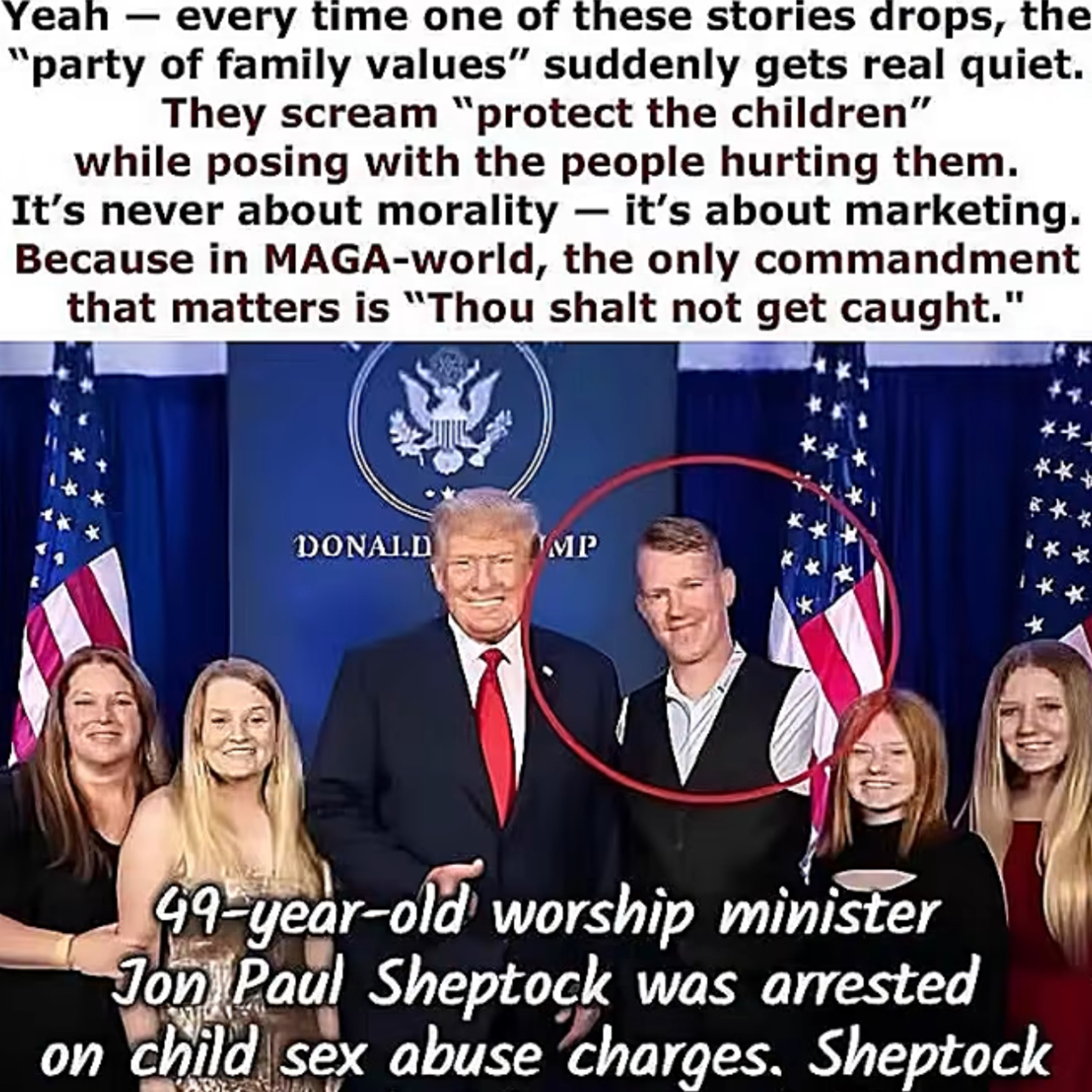 Predators, Power, and Hypocrisy: The GOP’s Moral Rot! episode artwork