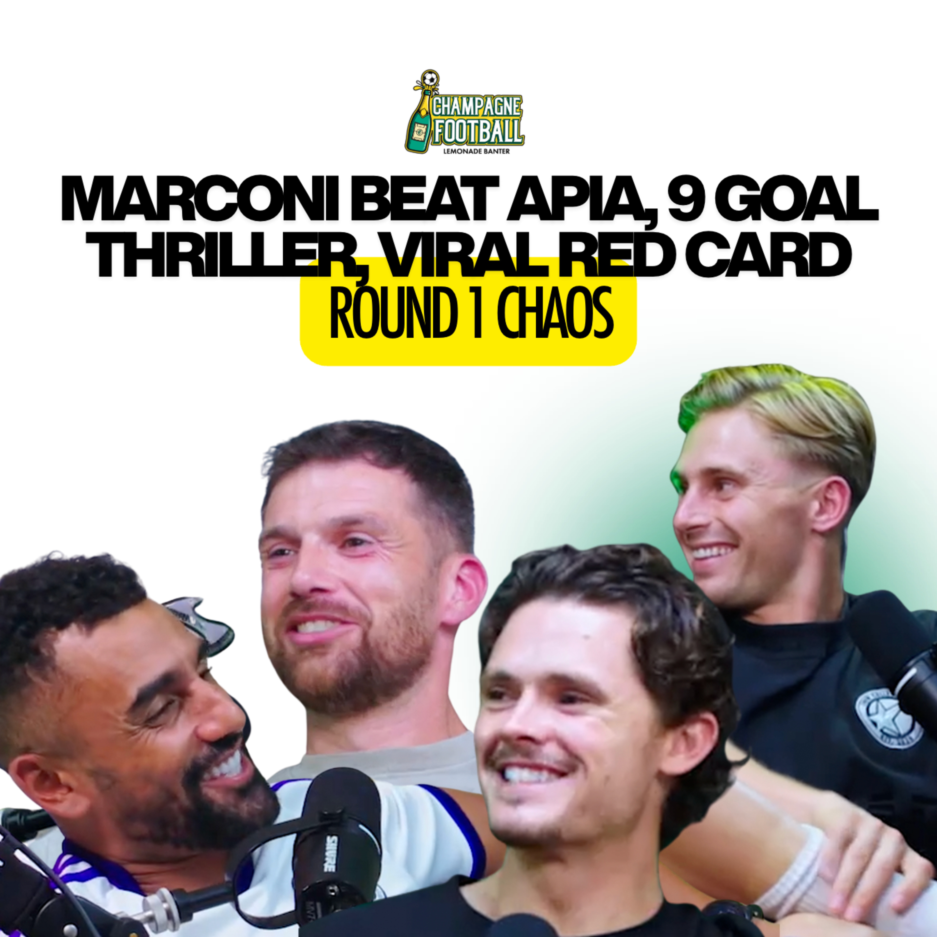 RD1: Marconi Defeat APIA, Bankstown City Lose 9 Goal Thriller, Spirit Striker See's Red & Goes Viral