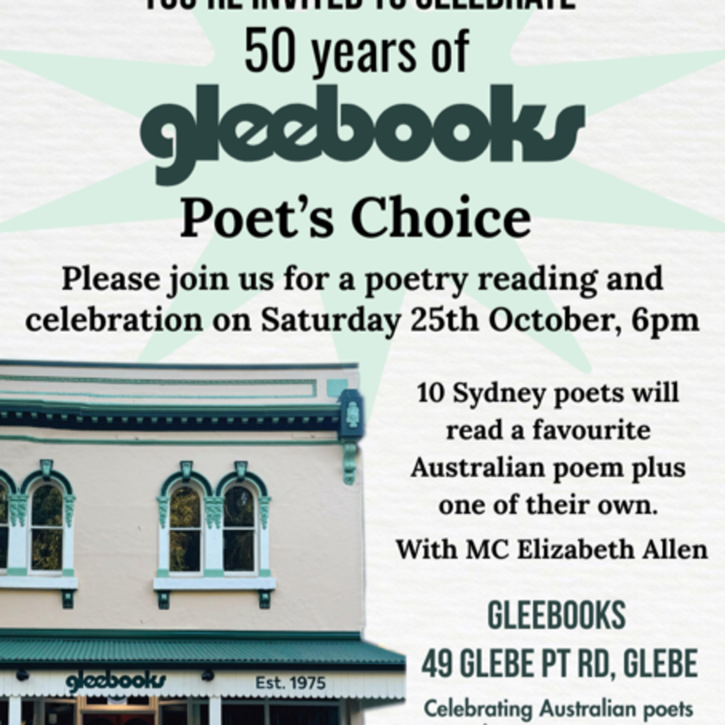 Gleetalks from Gleebooks