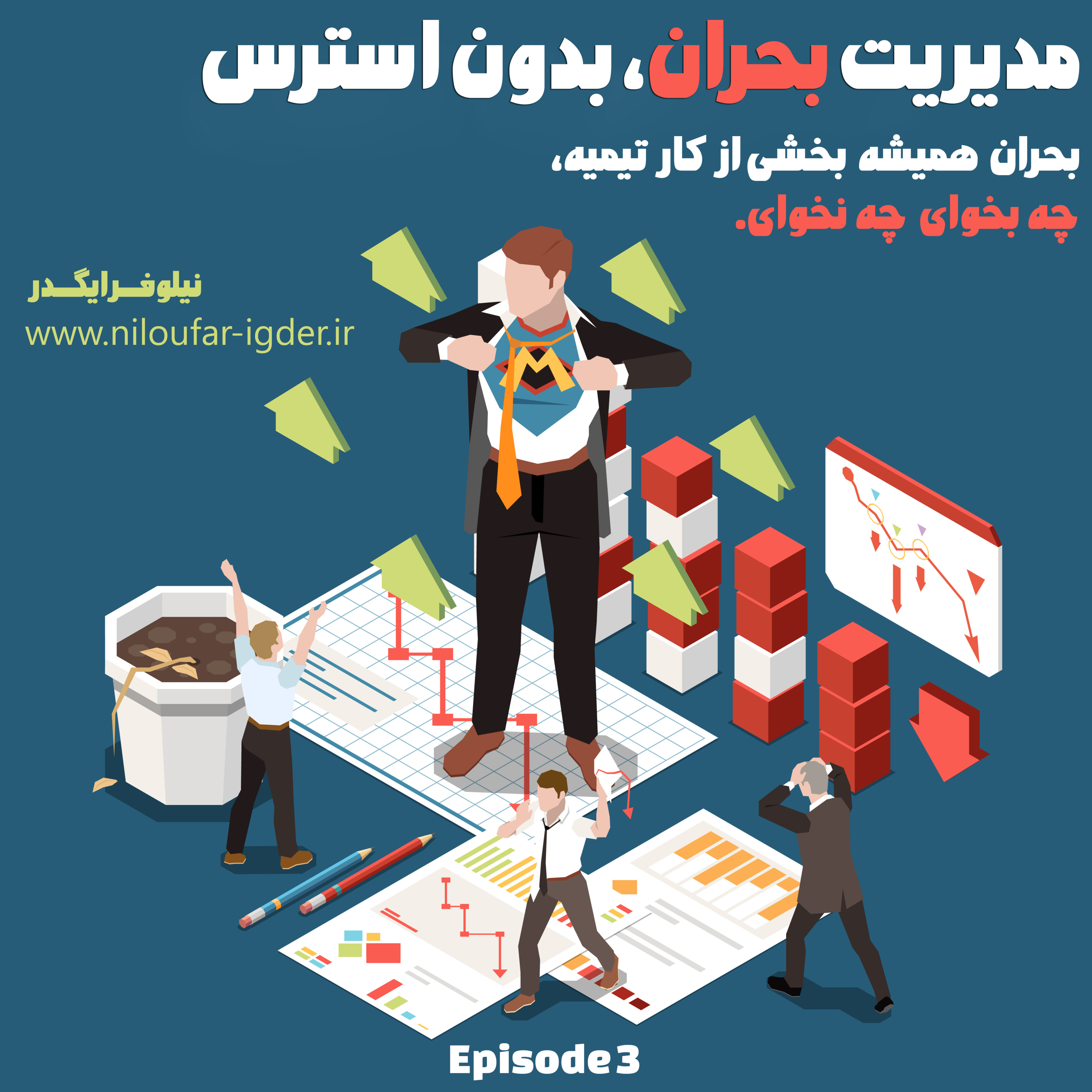 کاور مدیریت بحران،بدون استرس