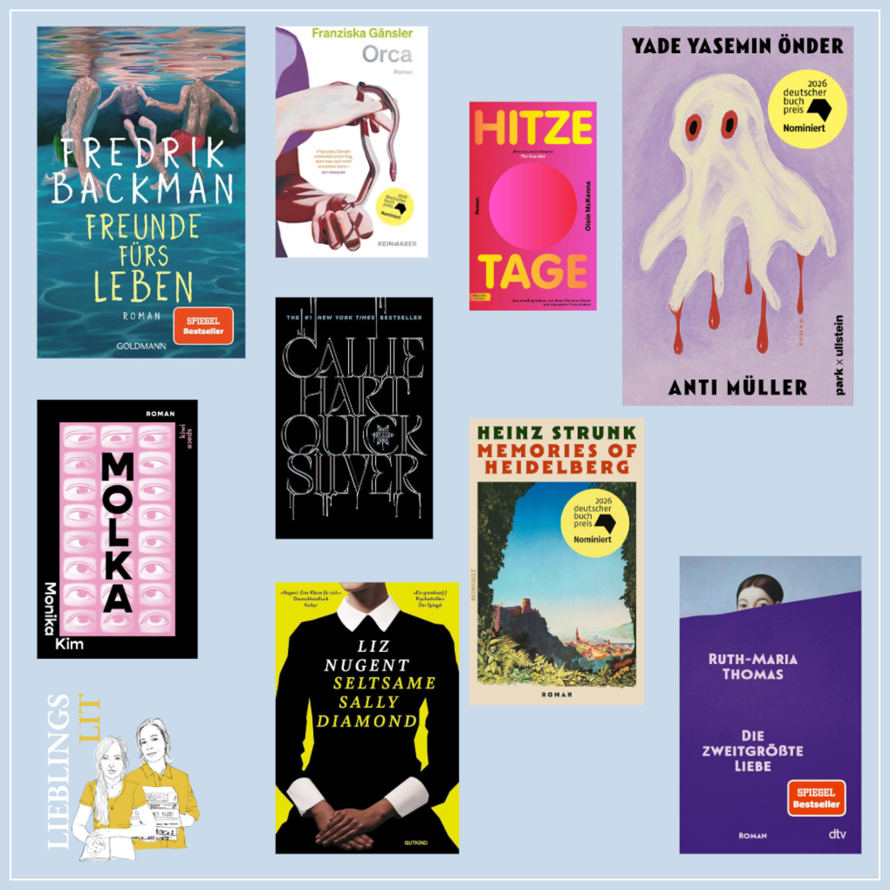 Buchgossip #8 x Deutscher Buchpreis & Erste Male episode artwork