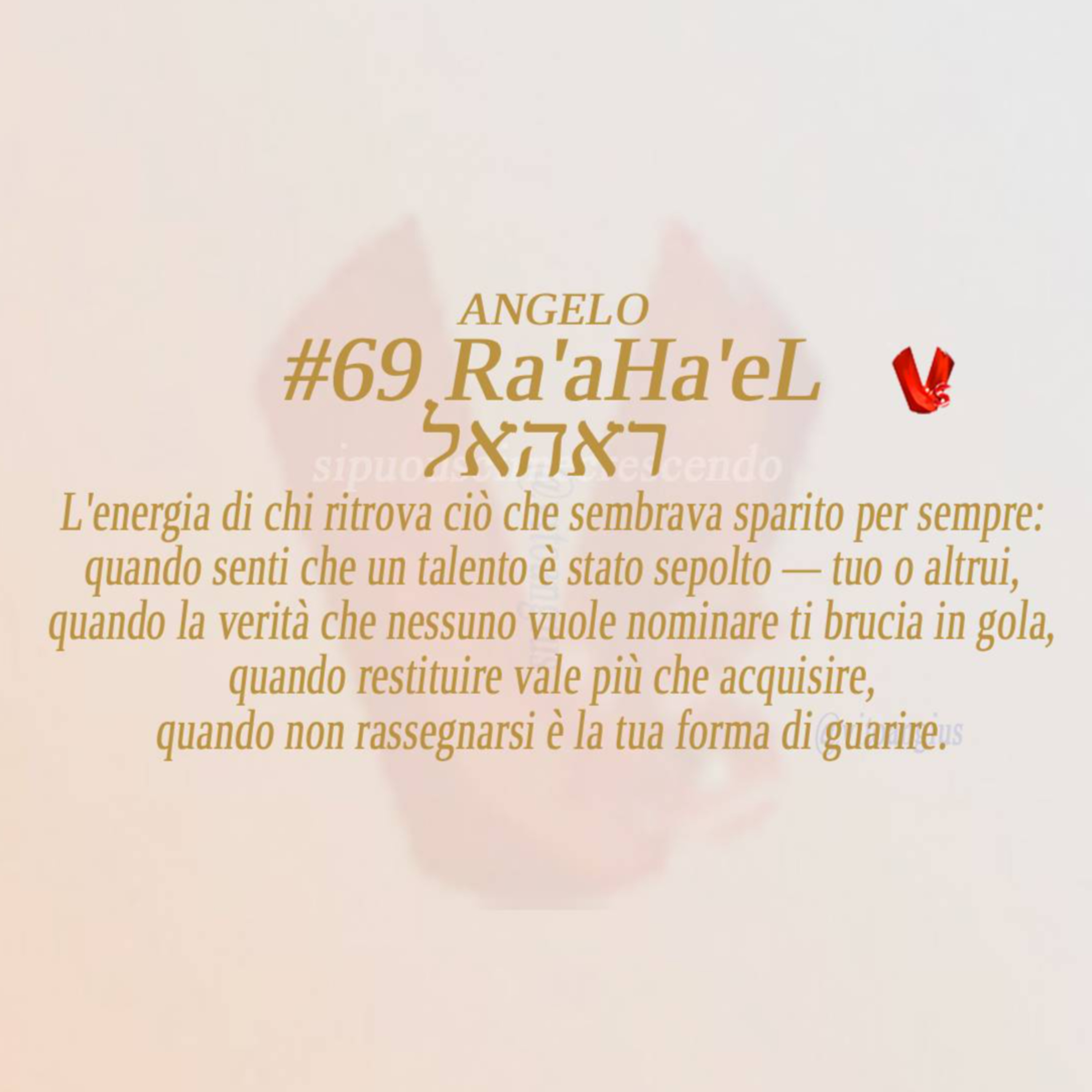🔍 Ra'aHa'eL #69 — L'Angelo delle Antiche Promesse episode artwork