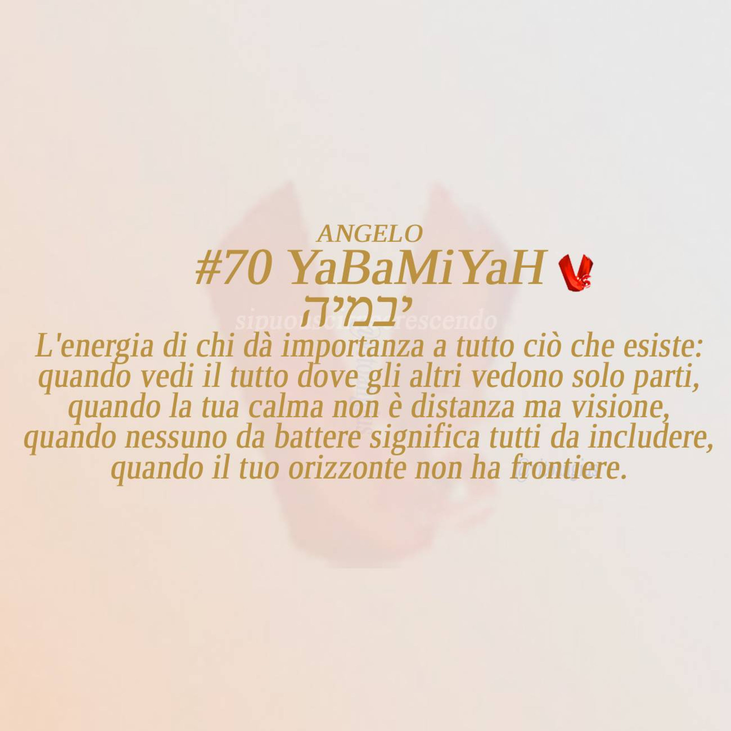 🌍 YaBaMiYaH #70 — L'Angelo dell'importanza episode artwork