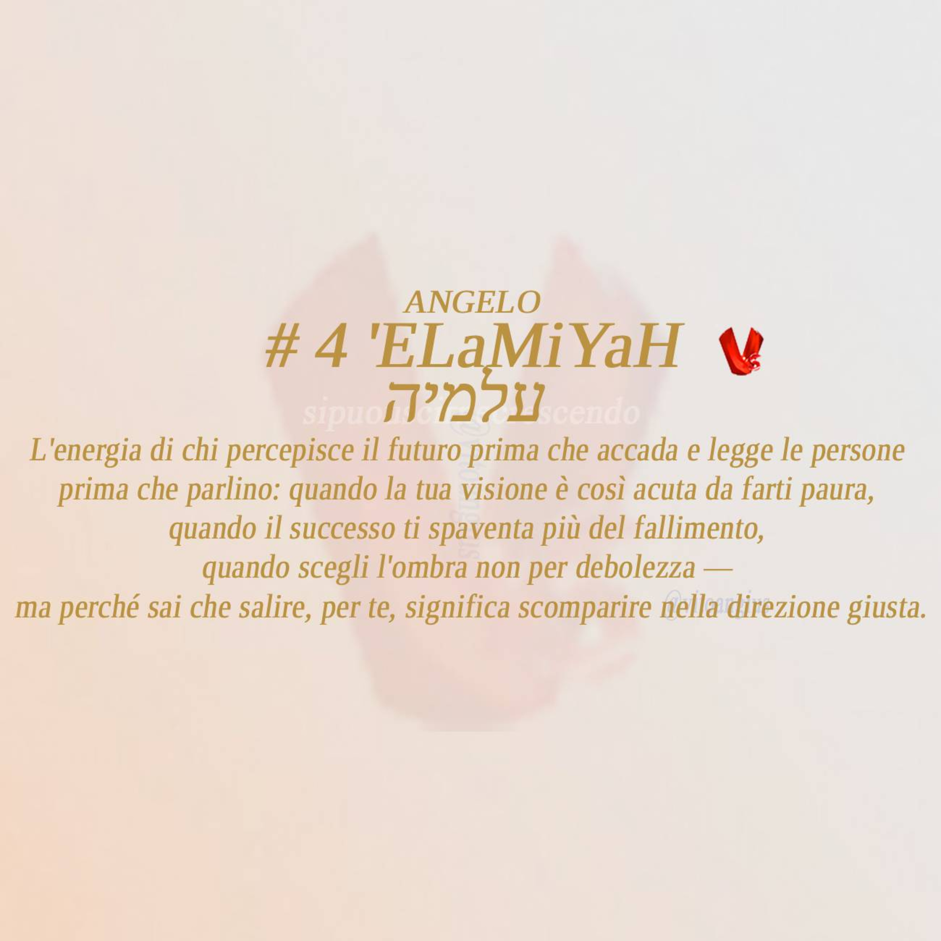👁 'ELaMiYaH #4— L'Angelo dei Veggenti episode artwork