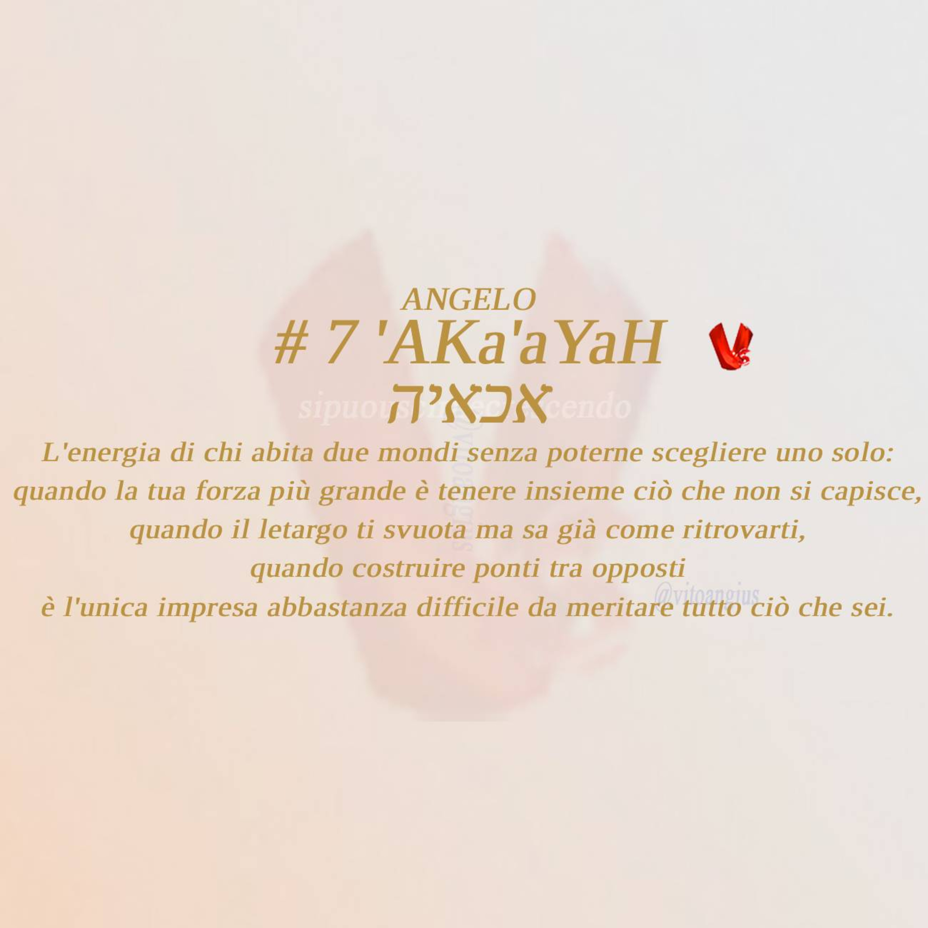 🌉 'AKa'aYaH # 7 — L'Angelo dei Fortunati — Il Congiuntore dei Mondi episode artwork