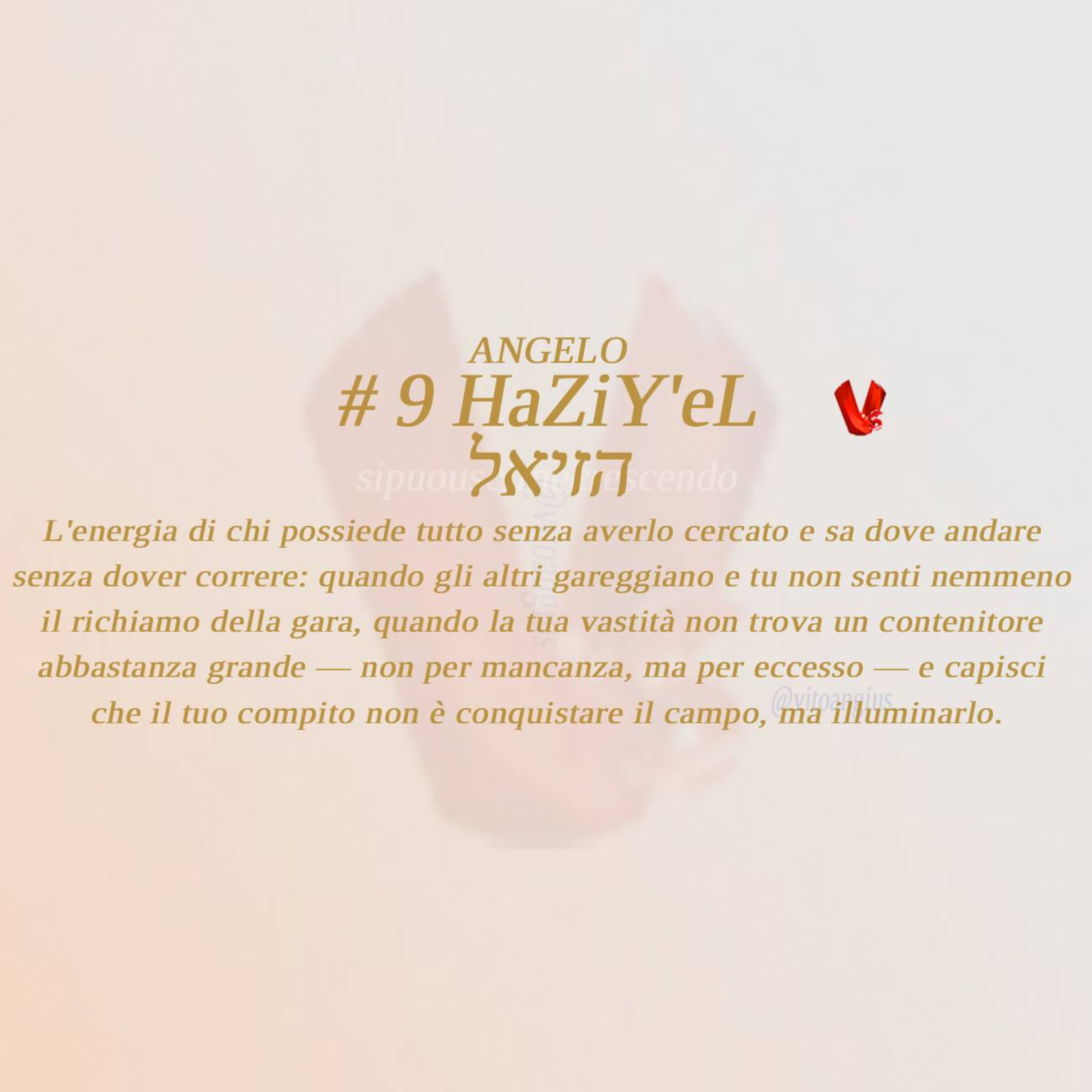 👑 HaZiY'eL # 9 - L'Angelo della Sapienza Generosa episode artwork
