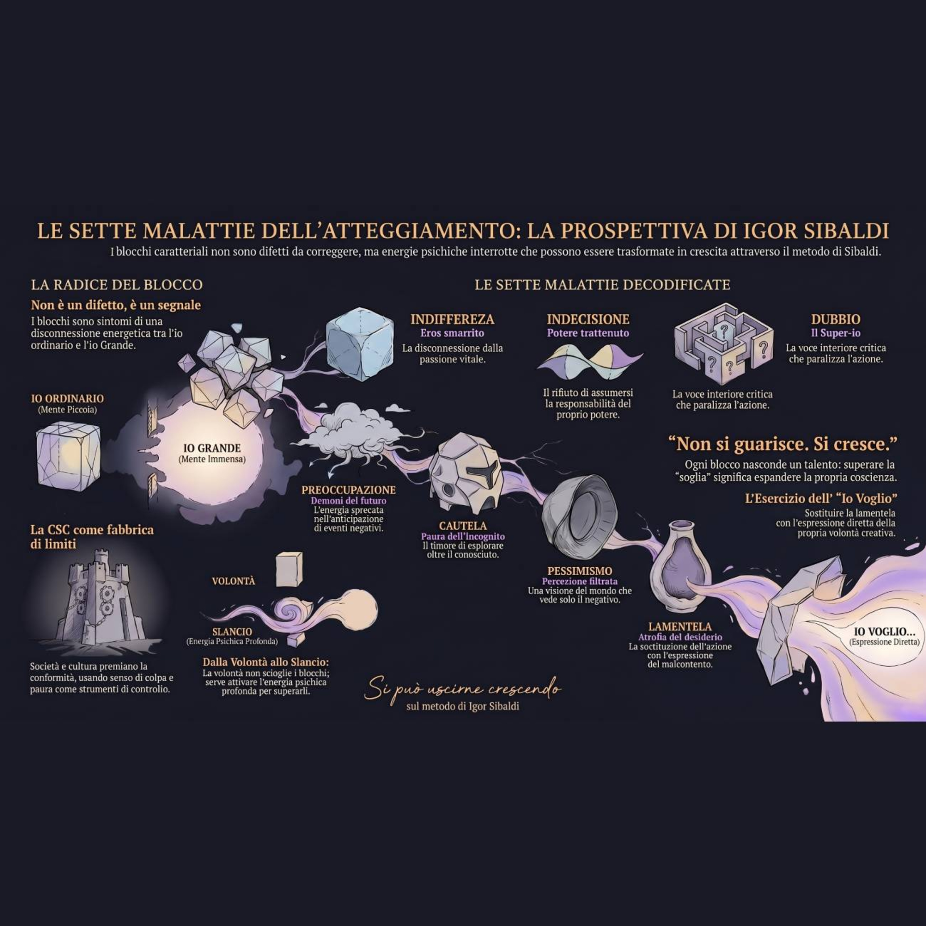 Sbloccare_il_talento_incarcerato_attraverso_Igor_Sibaldi. Le sette malattie dell'atteggiamento. episode artwork
