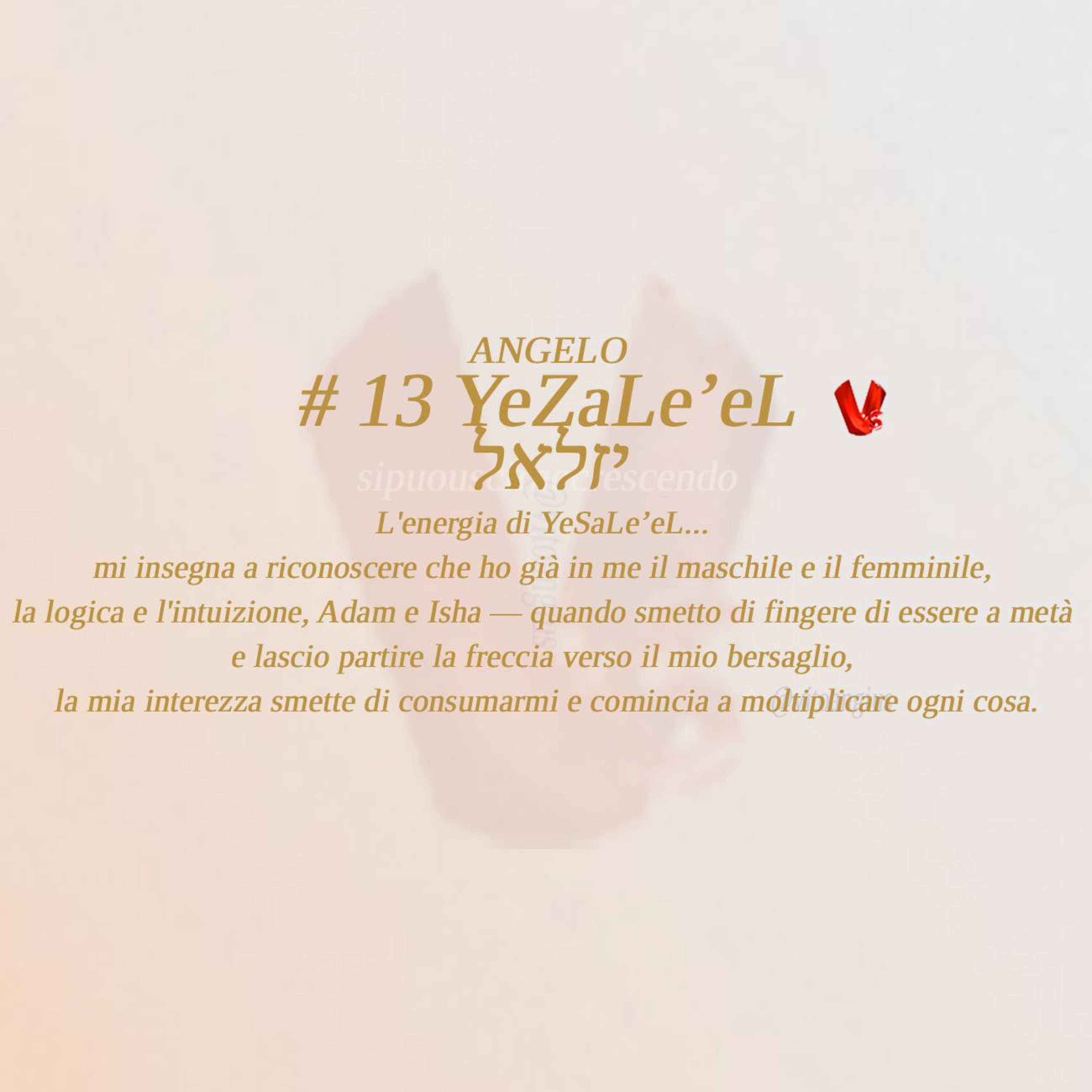 🎯 YeSaLeʼeL # 13 - L'Angelo dello Slancio che Unifica episode artwork