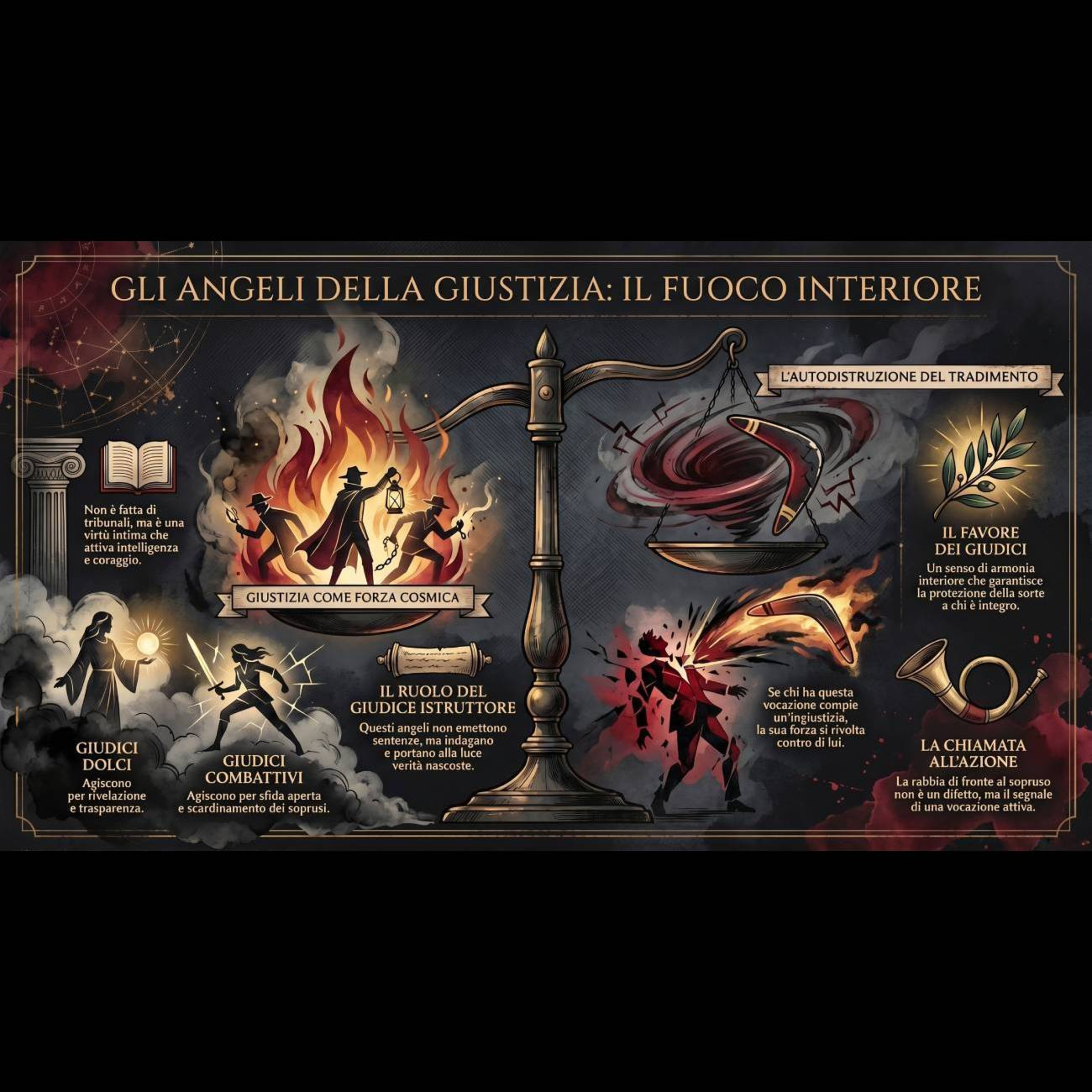 ⚖️ GLI ANGELI DELLA GIUSTIZIA — Il fuoco che non si spegne episode artwork