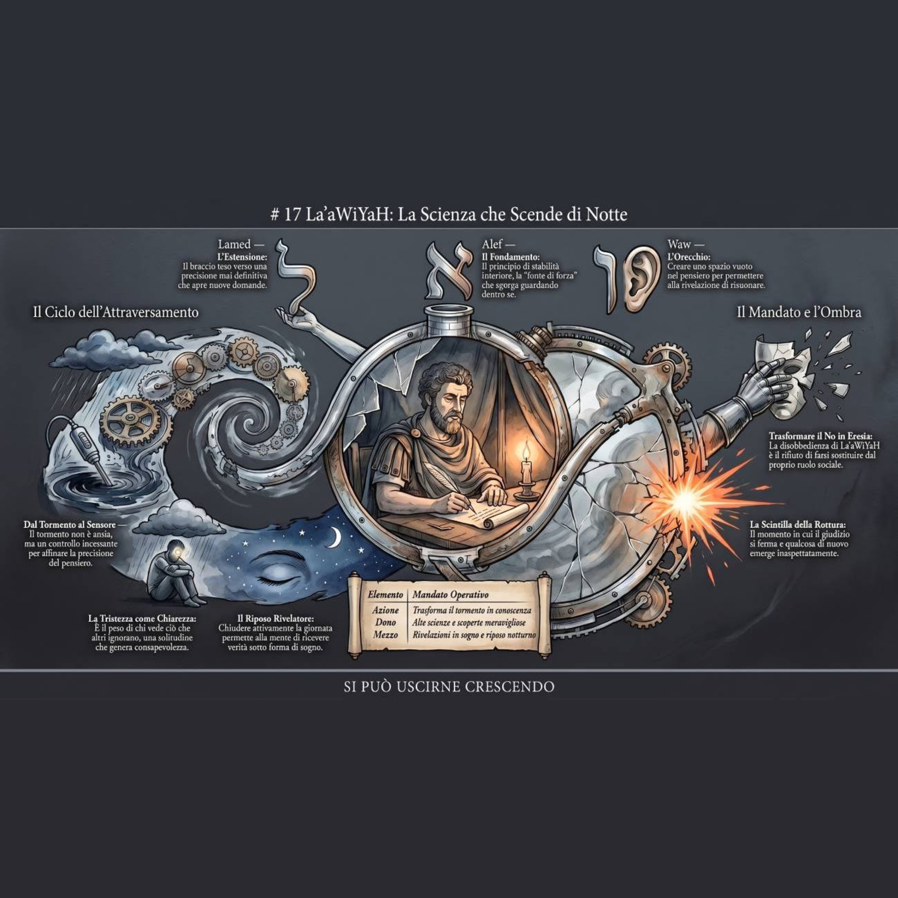 #17 Marco Aurelio — La Scienza che Scende di Notte — LaʼaWiYaH episode artwork
