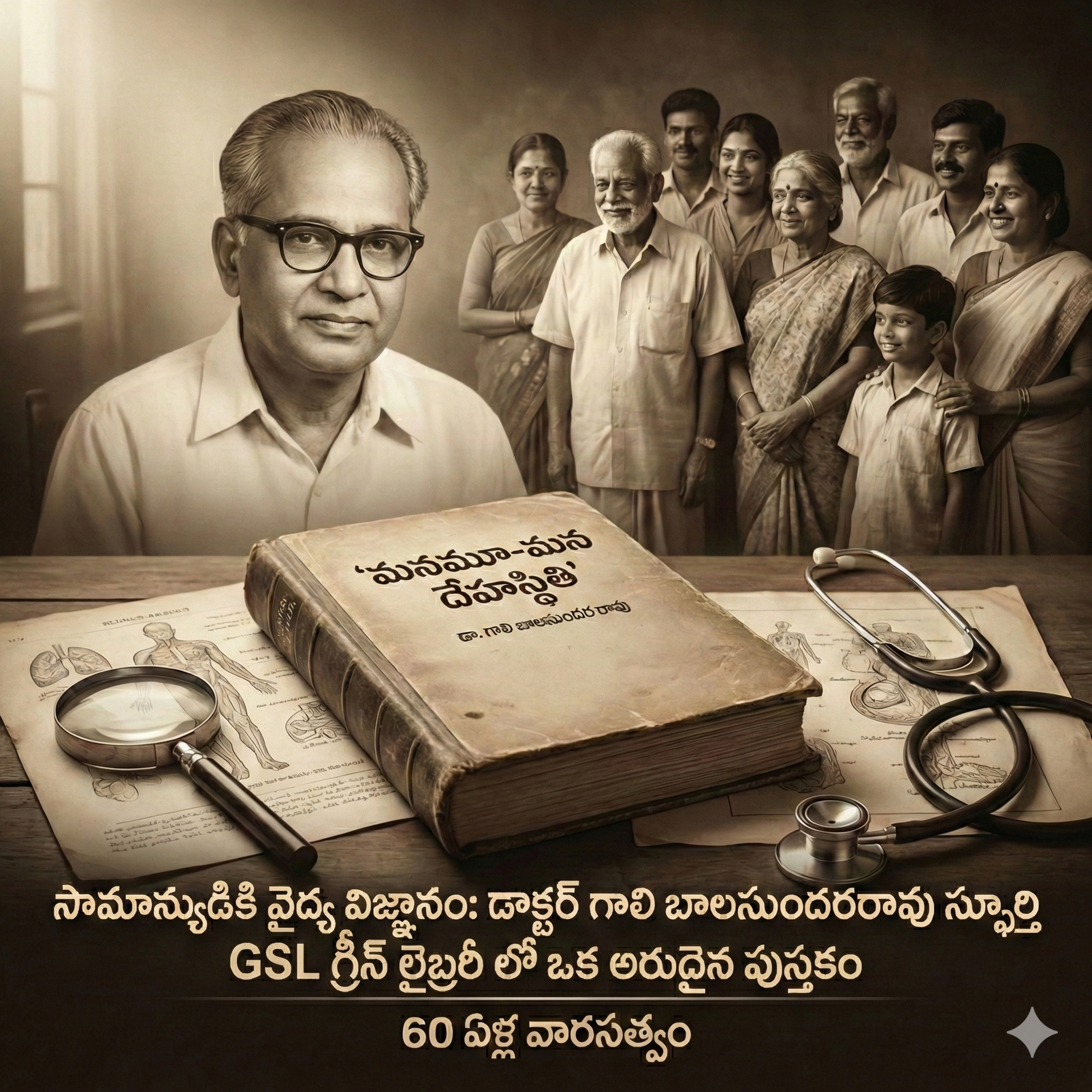 EP 58 అందరికీ వైద్యవిజ్ఞానం - 60 ఏళ్ళ క్రితమే తెలుగు పుస్తకం 