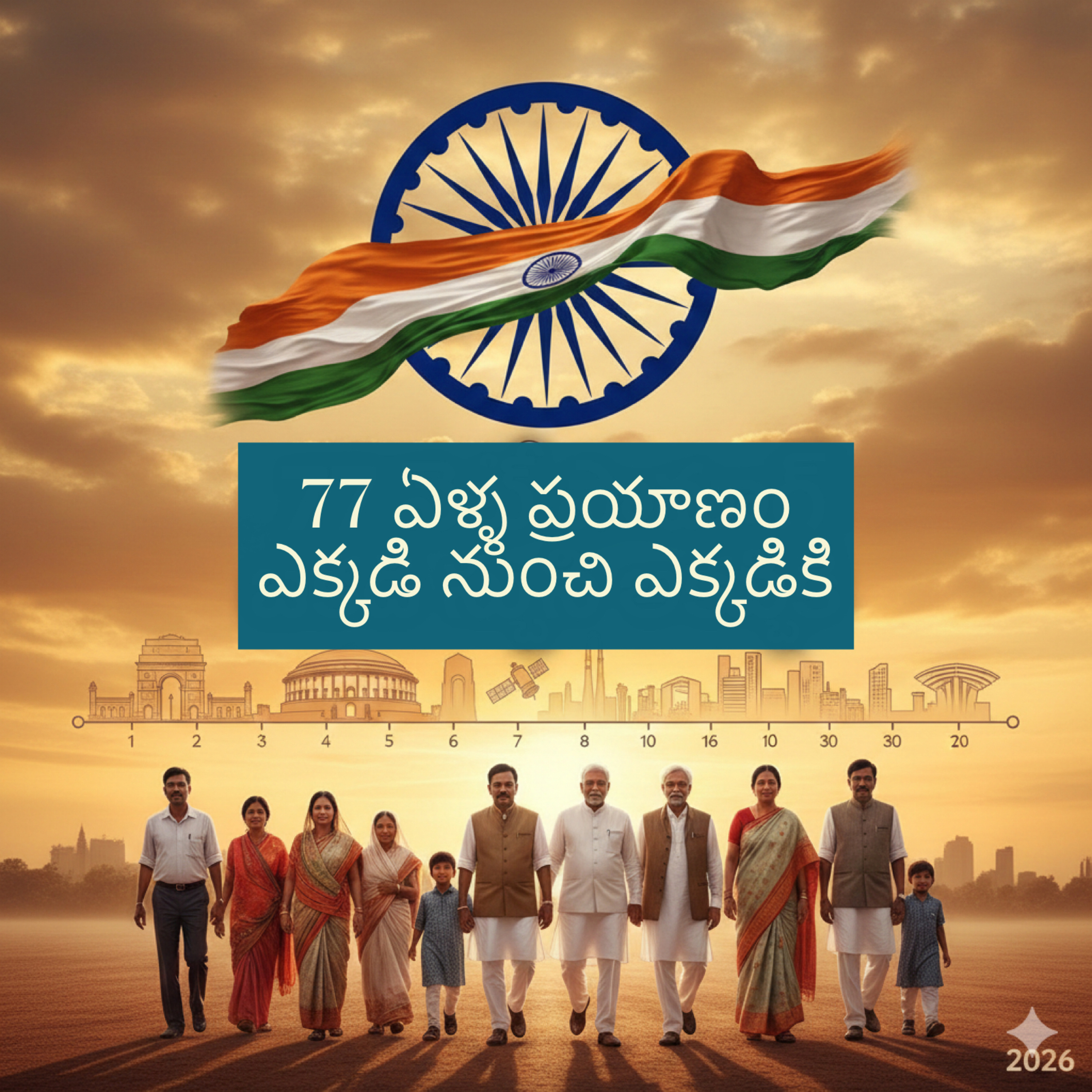 EP 61 భారత్ 77 ఏళ్ళ ప్రయాణం…ఎక్కడి నుంచి ఎక్కడి వరకూ episode artwork
