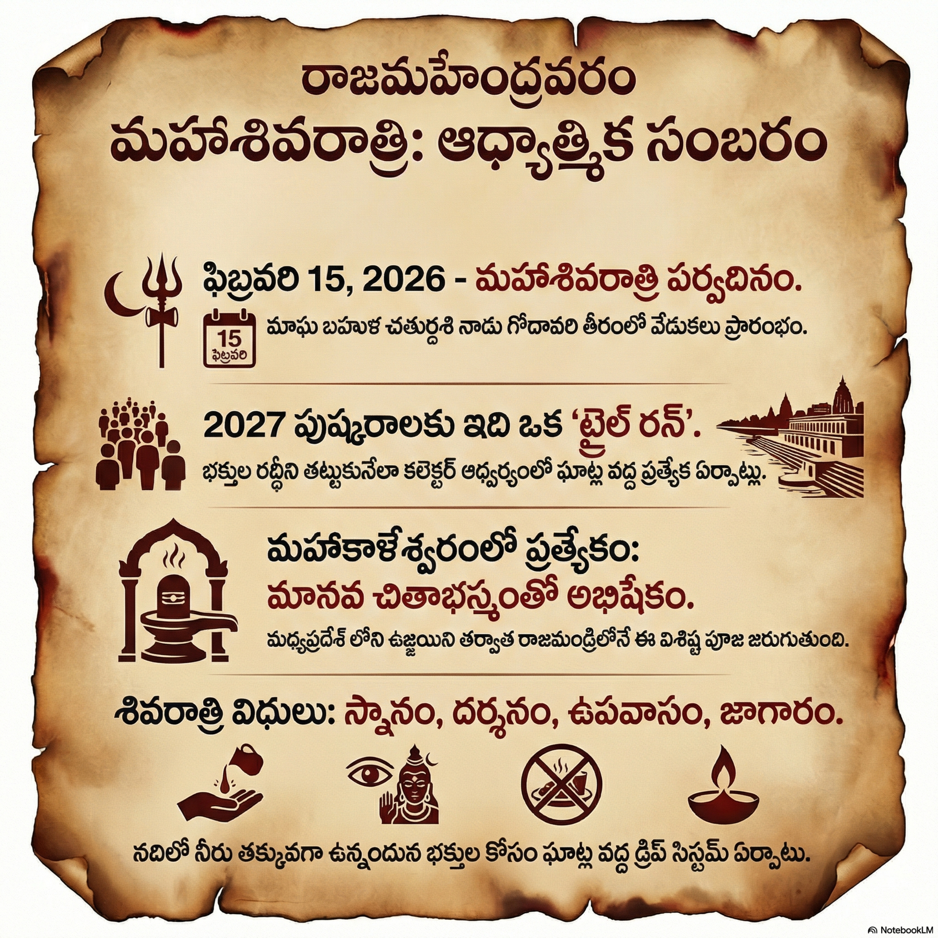 EP 77 అటు చితాభస్మాభిషేకం ఇటు హోలీ డ్రిప్ స్నానం । రాజమహేంద్రవరంలో శివరాత్రి సన్నాహం  episode artwork