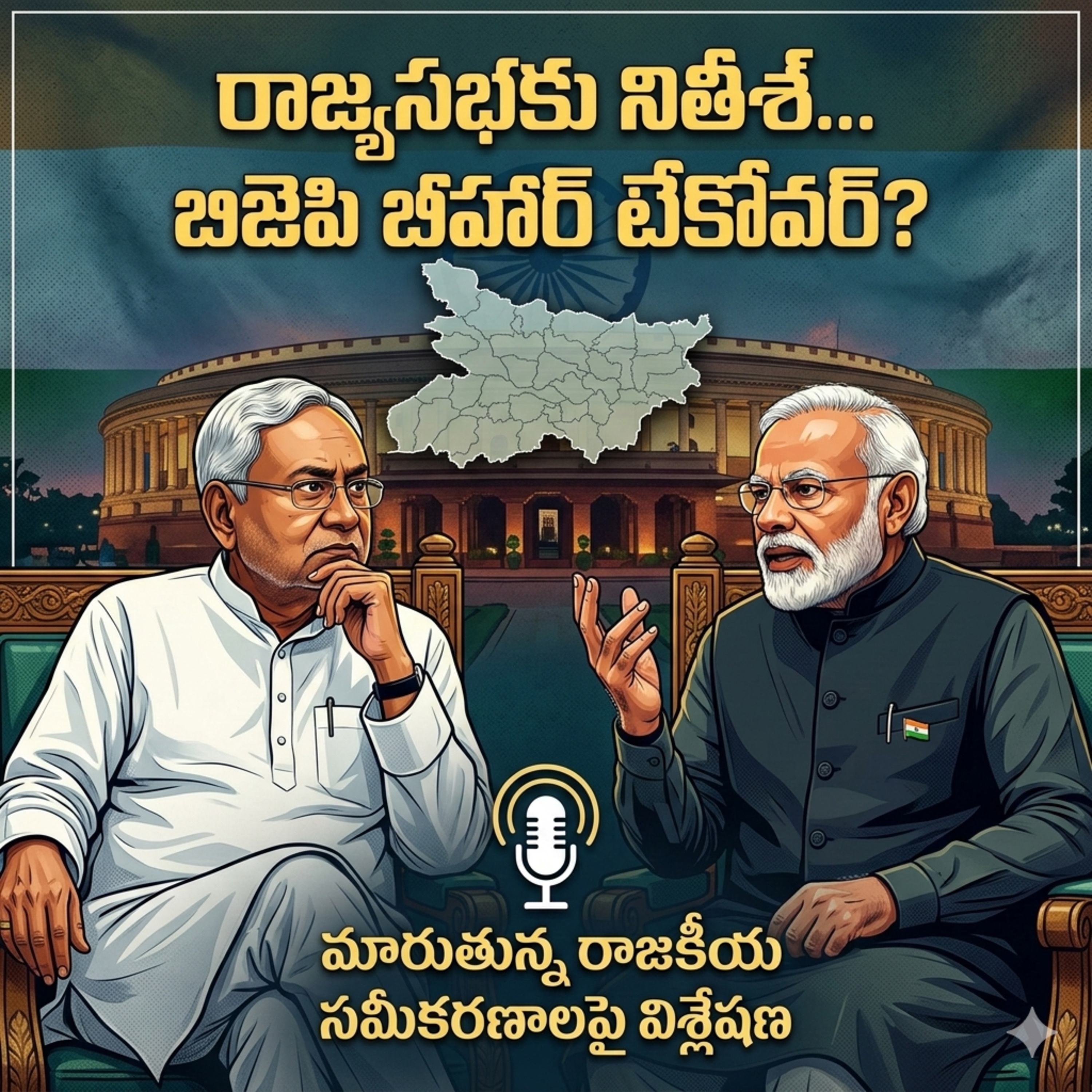 EP 96: రాజ్యసభకు నితీశ్…ఇది బిజెపి బీహార్ టేకోవర్ అనవచ్చా?  episode artwork