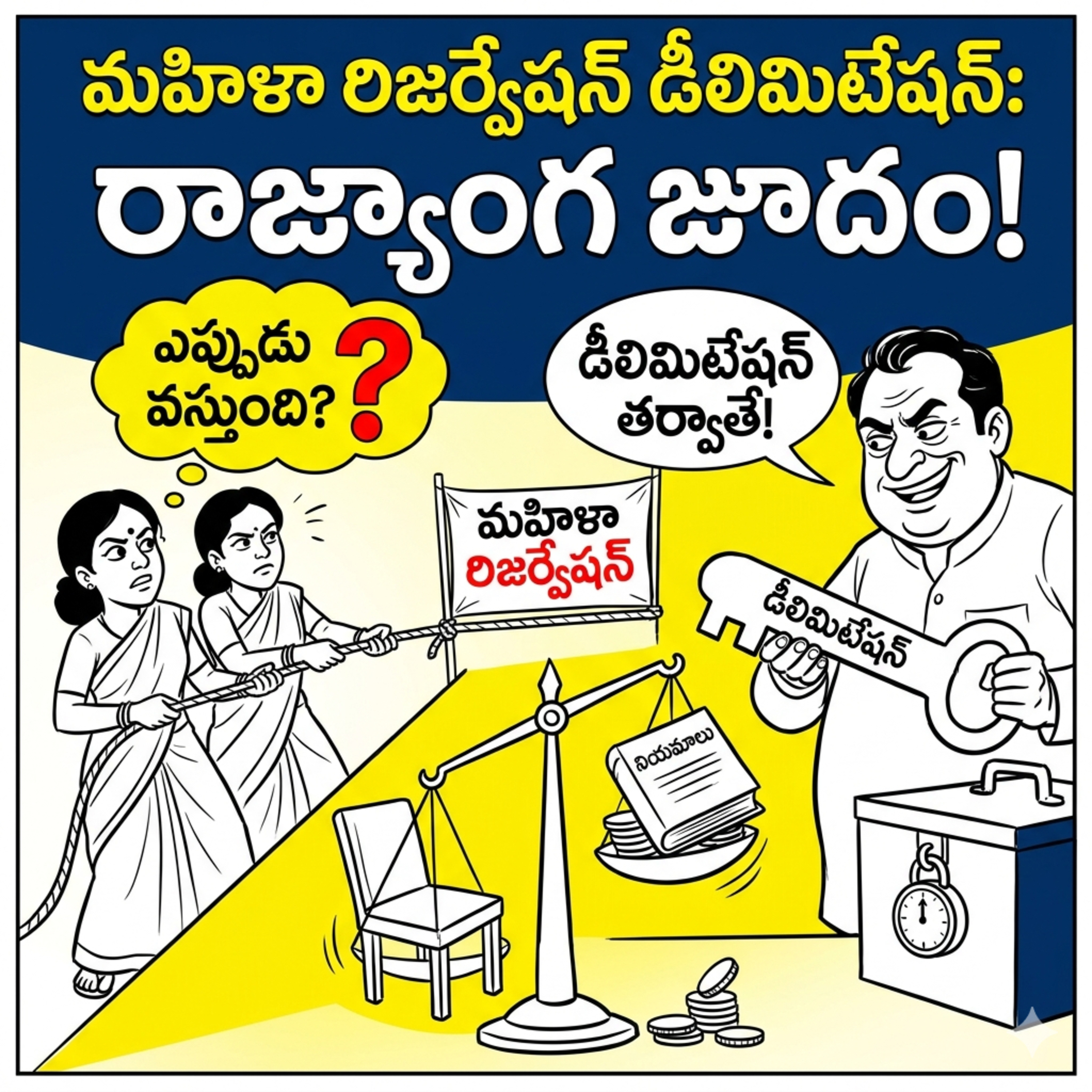 EP 139: మహిళా రిజర్వేషన్ & డీలిమిటేషన్: రాజకీయ జూదమా? Reservation Political Gamble? episode artwork