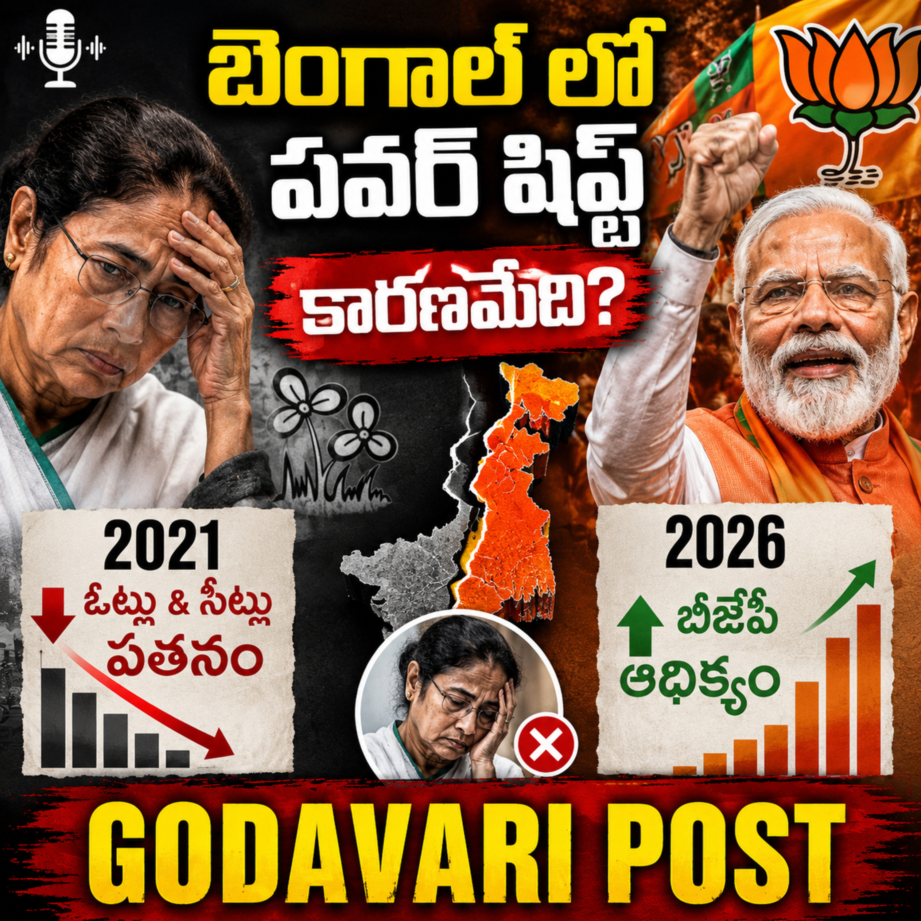 EP 156:,బెంగాల్ రాజకీయాలు: 2021 విజయం నుండి 2026 పతనం వరకు…