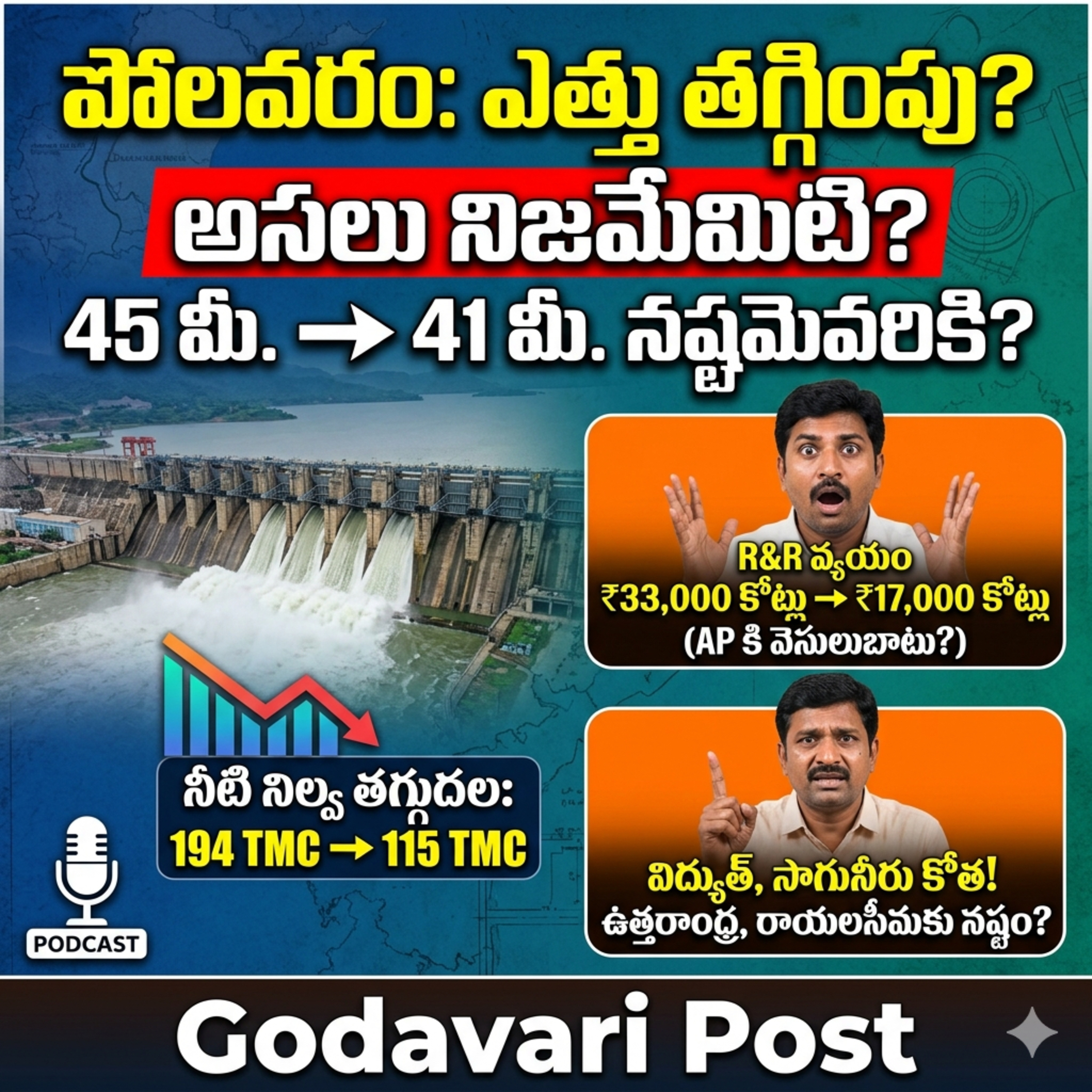 EP 161; పోలవరం ఎత్తు తగ్గింపు: ఆంధ్రప్రదేశ్ కు ఎంత నష్టం  episode artwork