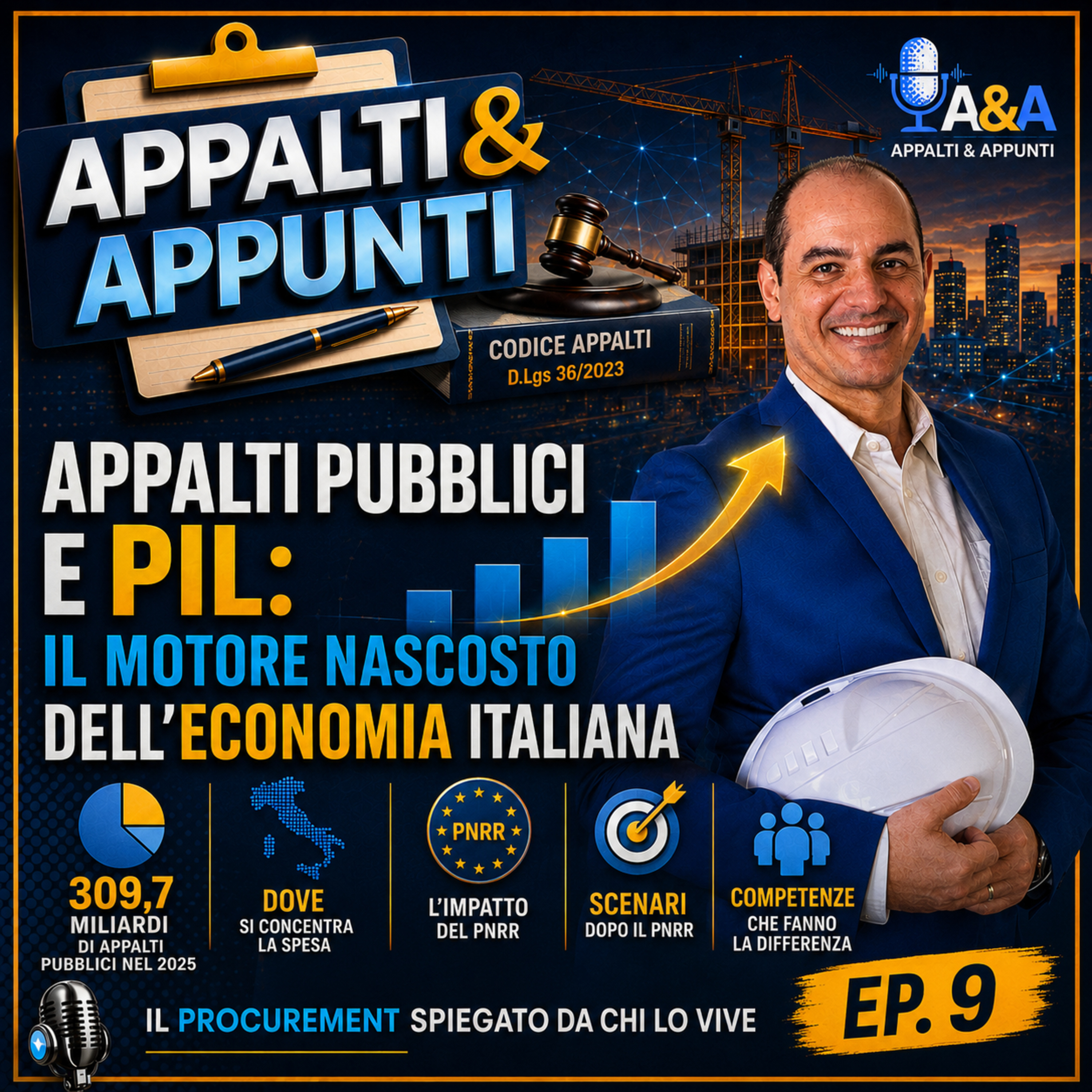 Appalti pubblici e PIL: il motore nascosto dell’economia italiana | Ep. 9