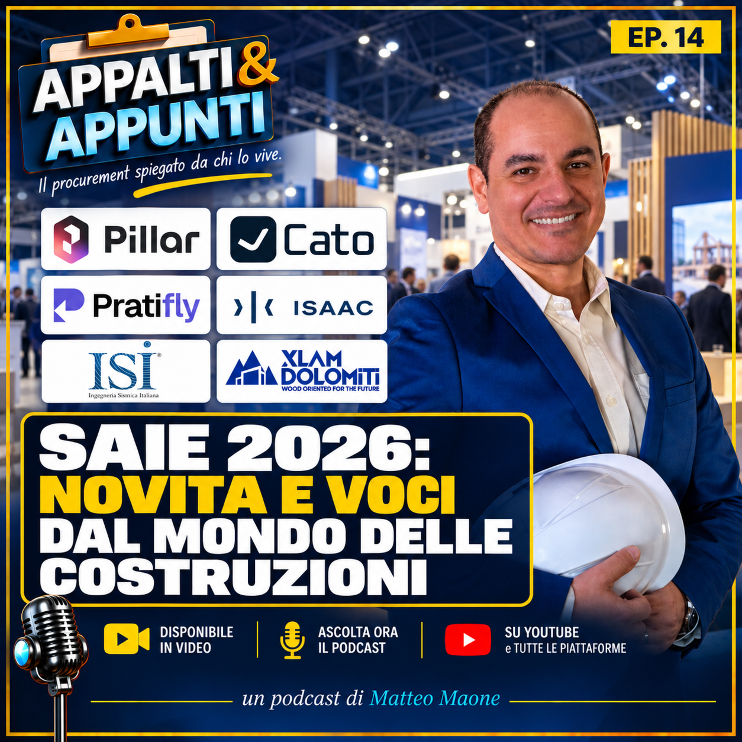 Speciale SAIE 2026: Novità e voci dal mondo delle costruzioni | Ep.14