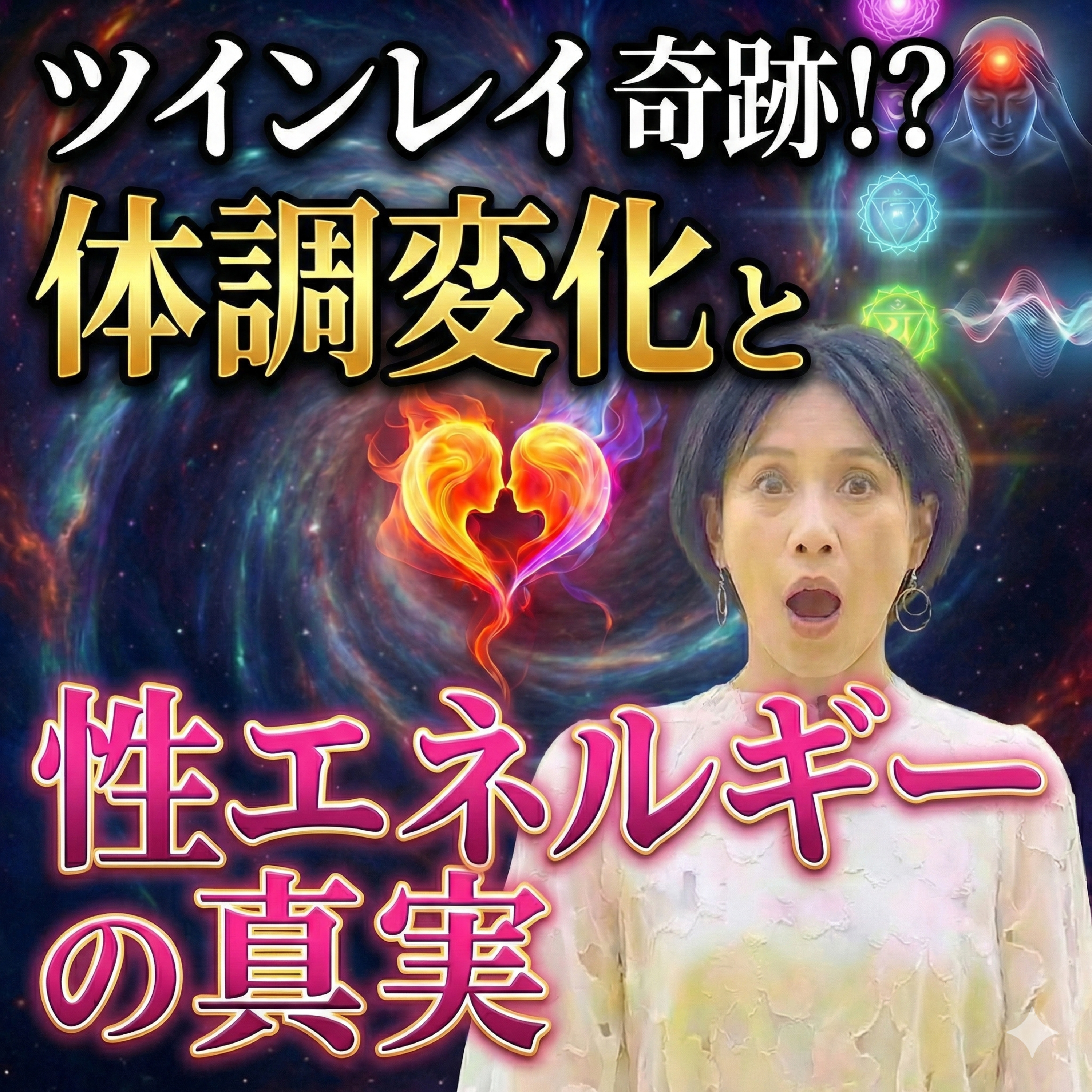 ツインレイの「性エネルギー交流」「体調変化」の真実とは！？ episode artwork