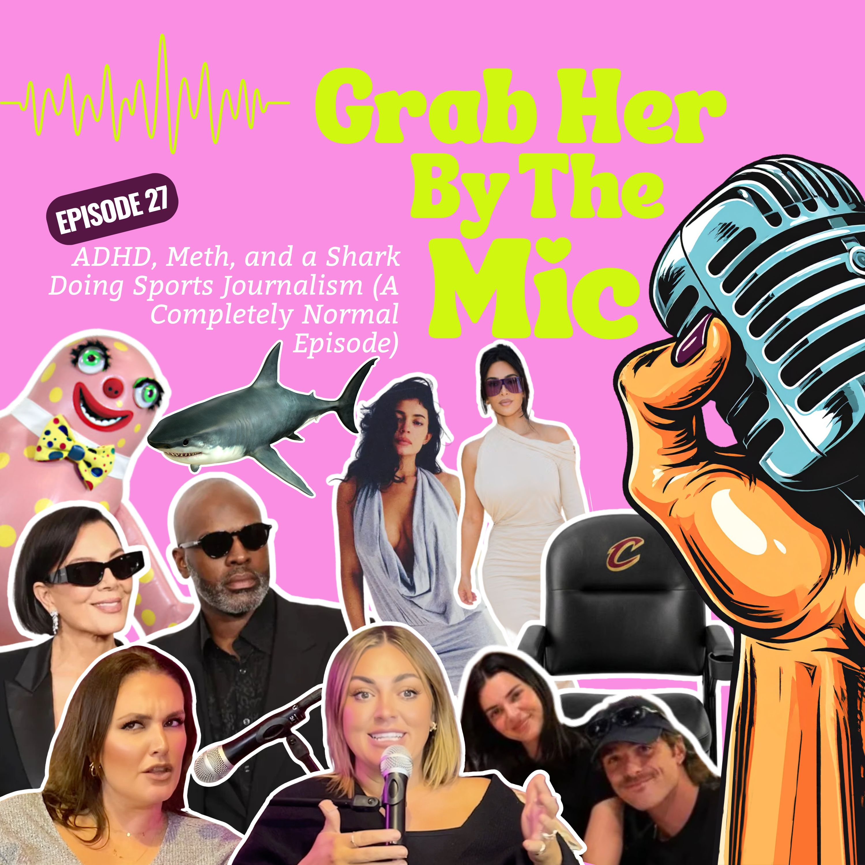  ADHD, Meth, and a Shark Doing Sports Journalism (A Completely Normal Episode) [Episode 27] episode artwork