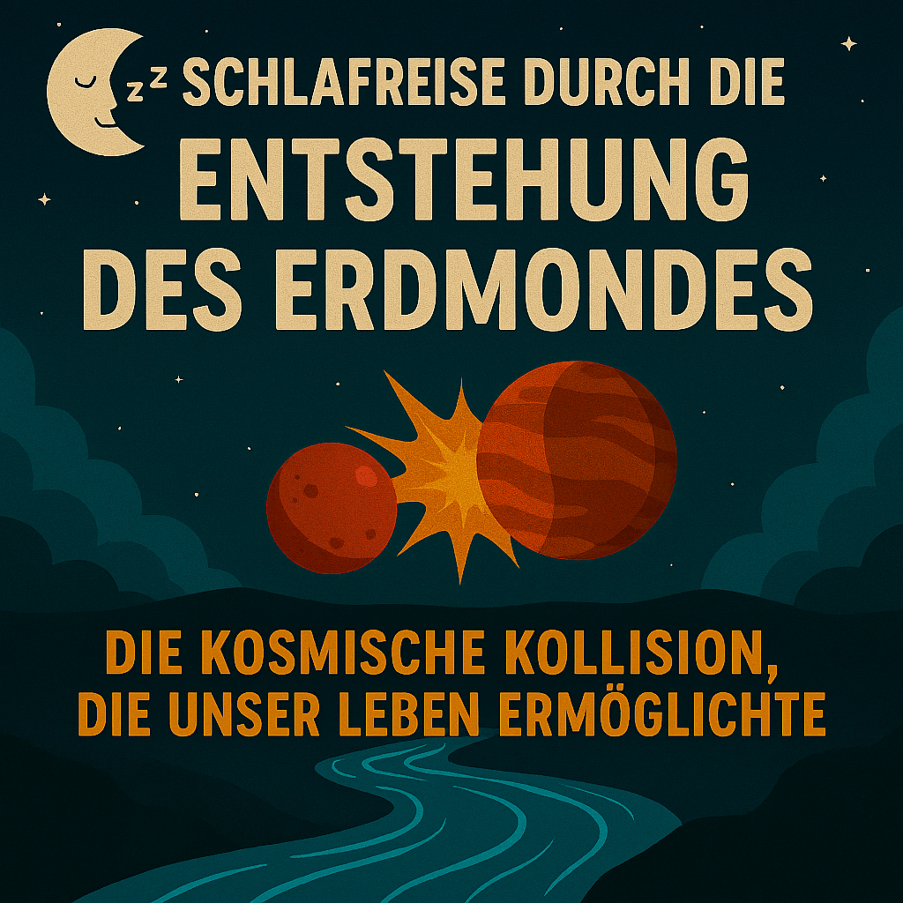 Die Entstehung des Erdmondes - Kosmische Kollision die Leben ermöglichte