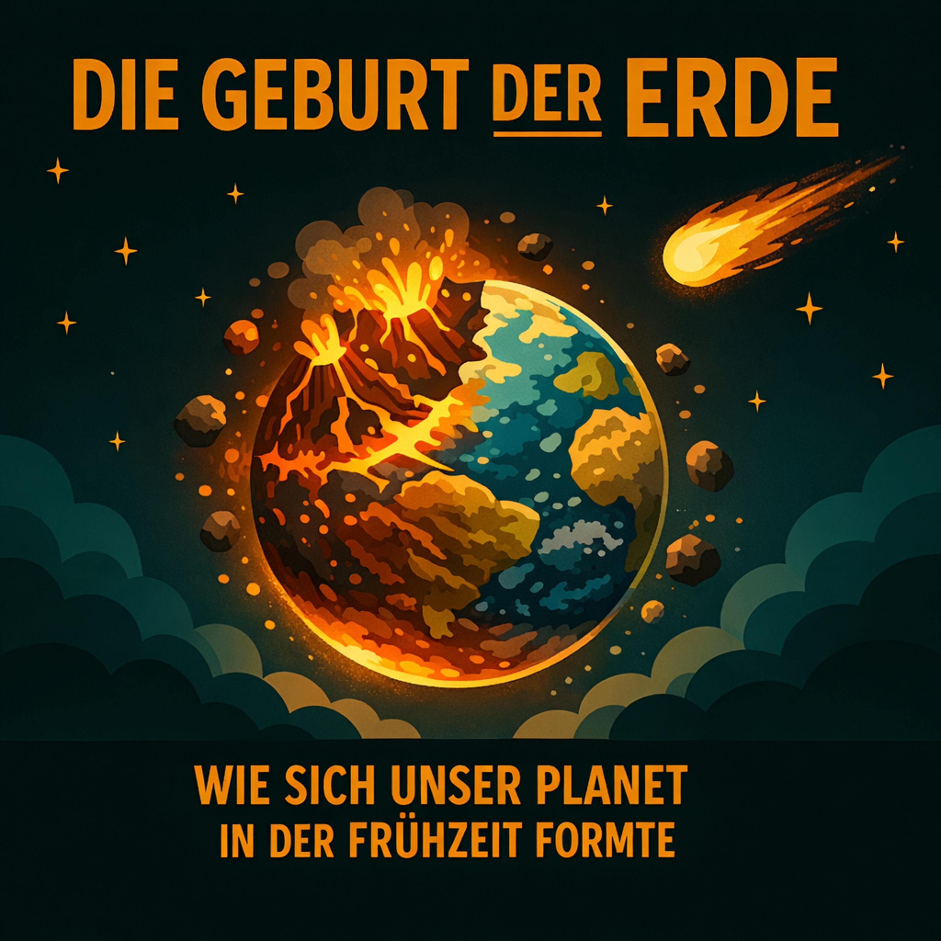 Die Geburt der Erde – Wie sich unser Planet in der Frühzeit formte