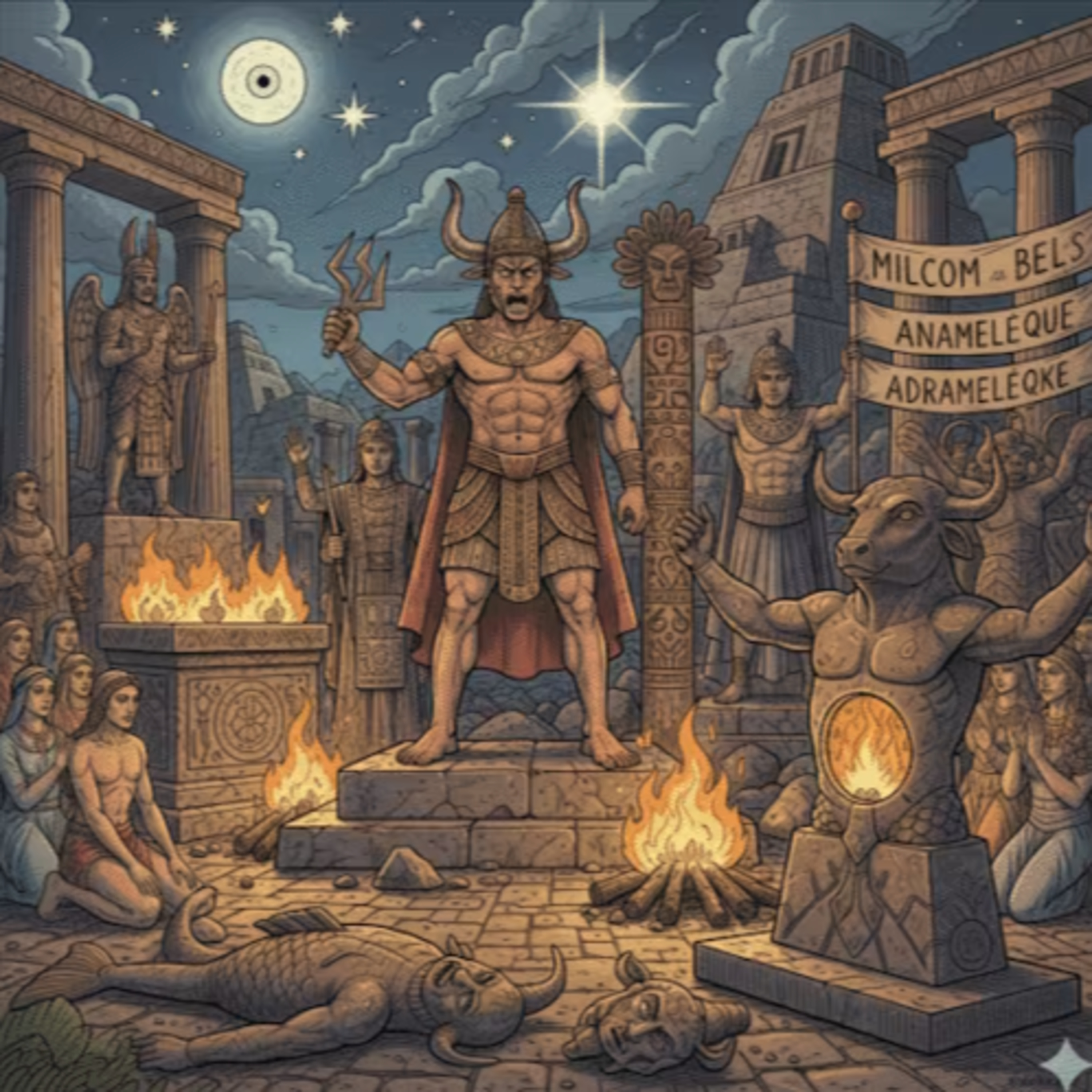 Deuses Pagãos: Citações da divindades pagãs da Bíblia - Termos Teológicos 023