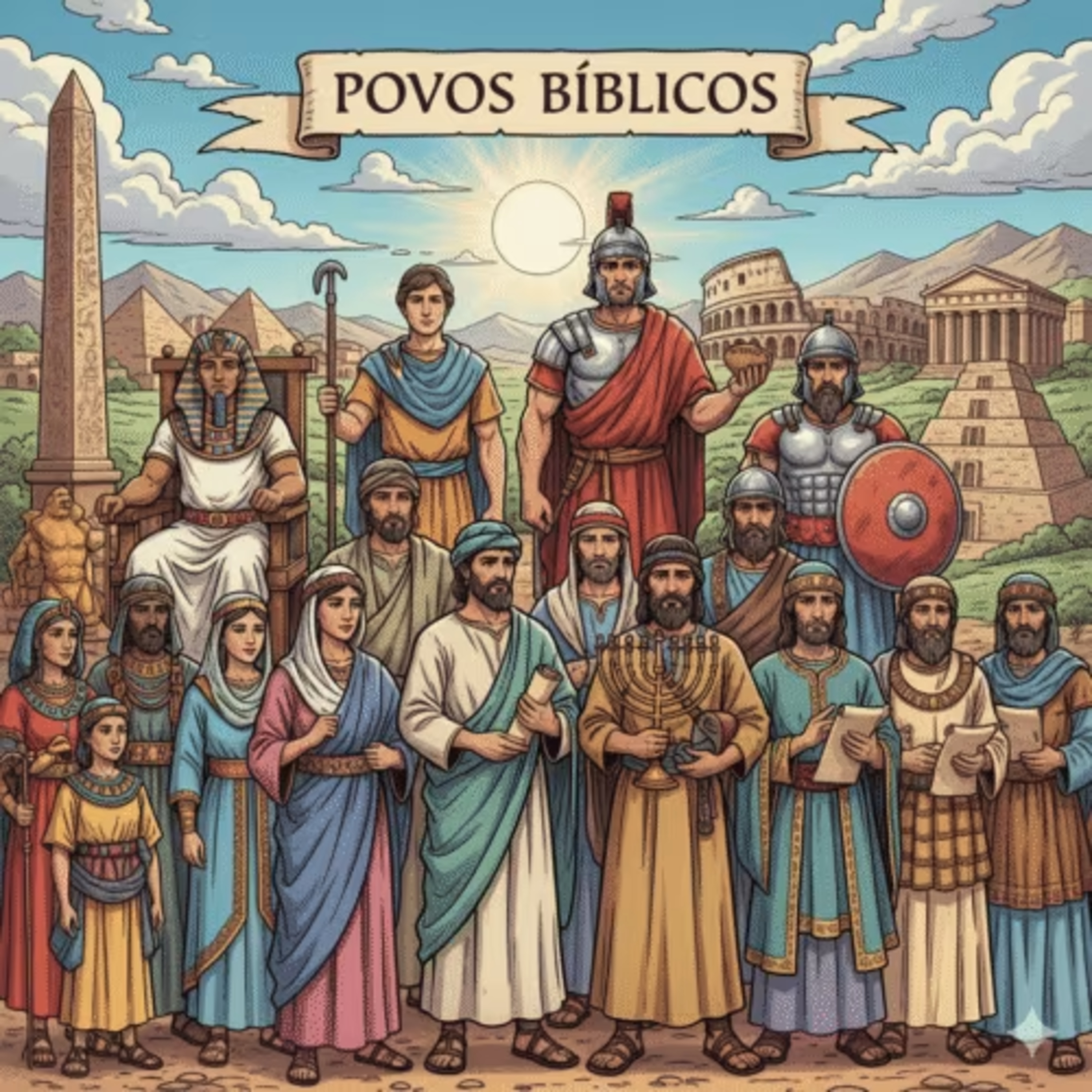 Povos Bíblicos: Palco das Nações e o Plano de Deus - Termos Teológicos 078 Povos Bíblicos: Palco das Nações e o Plano de Deus - Termos Teológicos 078