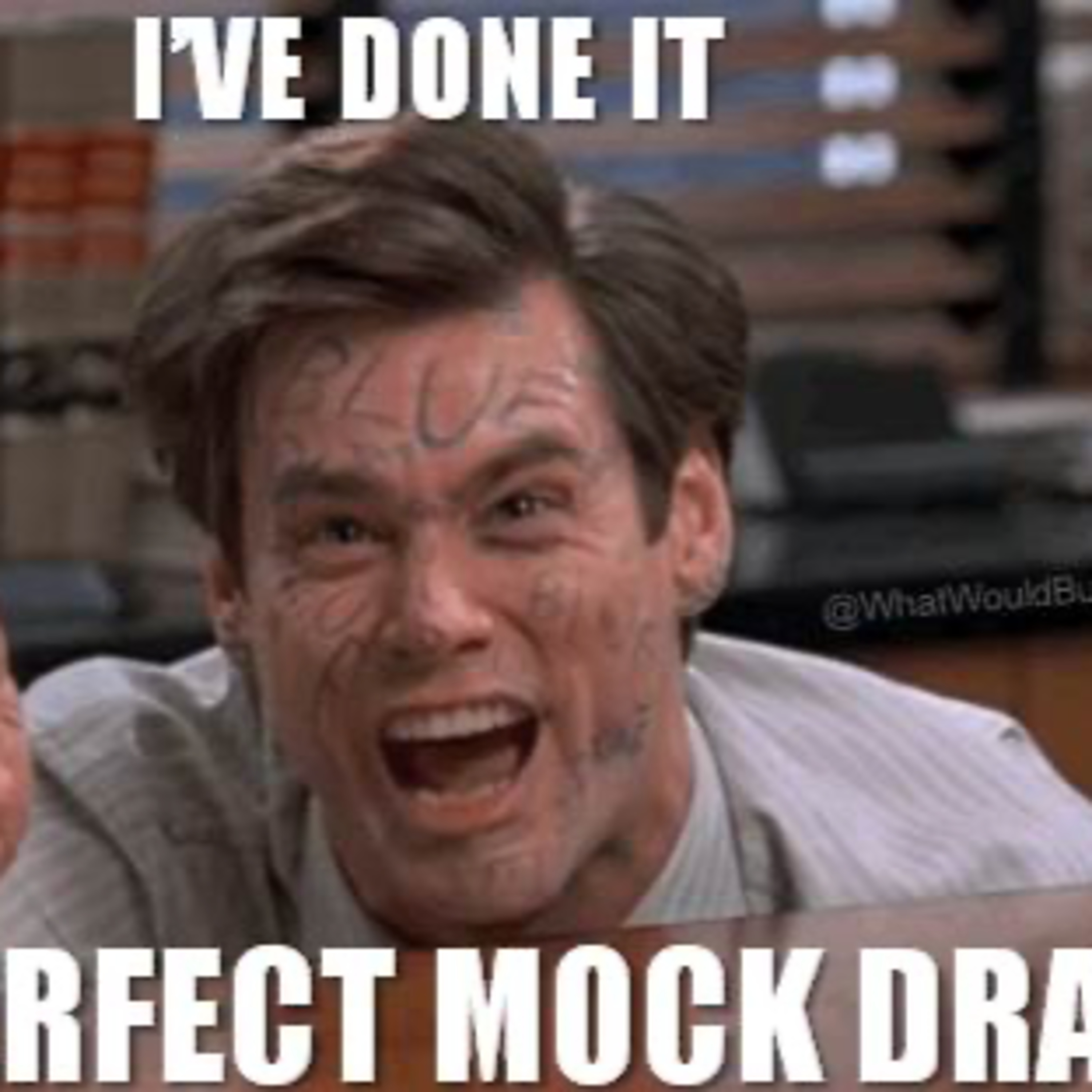 Mock our Drafts episode artwork