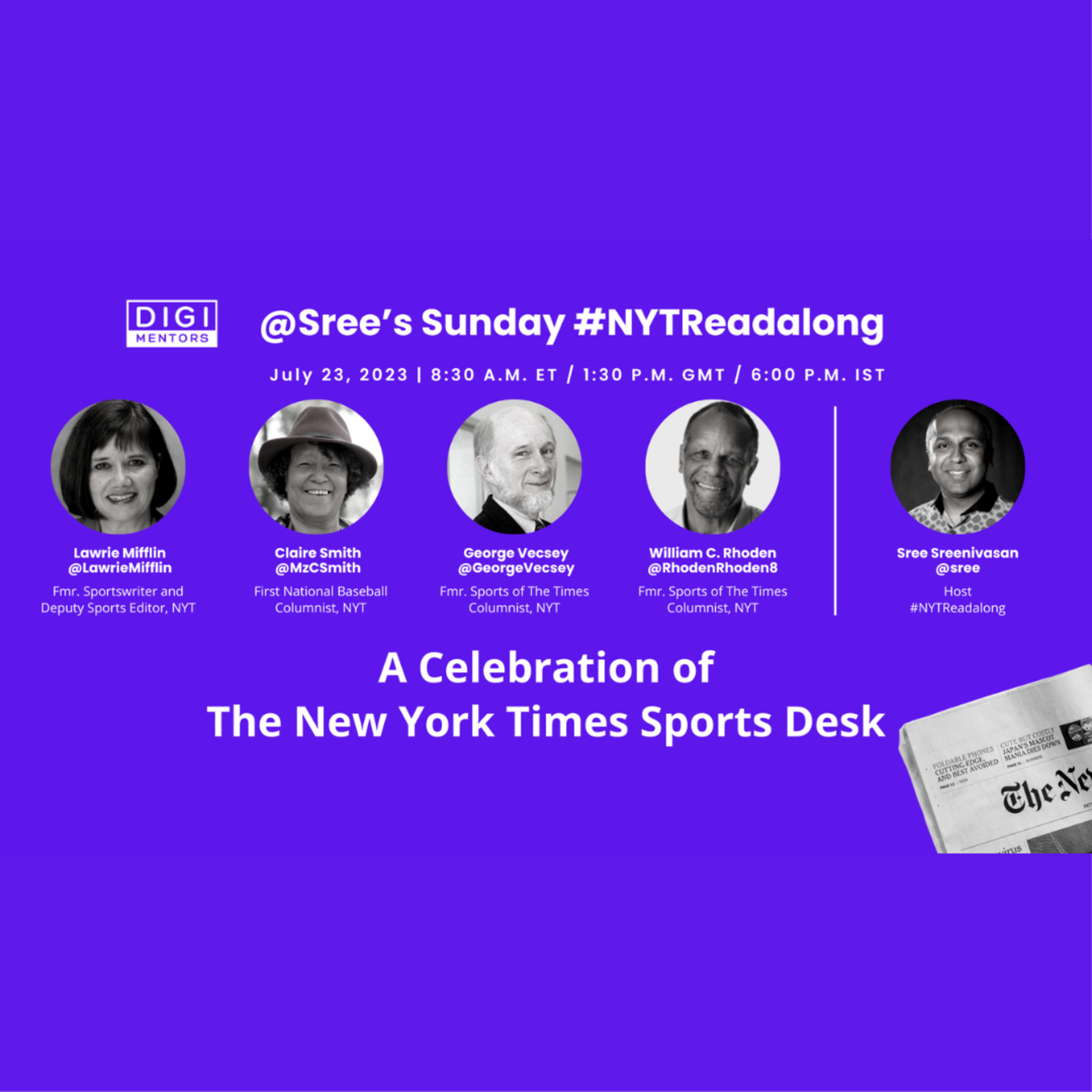 Sree\'s Sunday New York Times Readalong (#NYTReadalong)