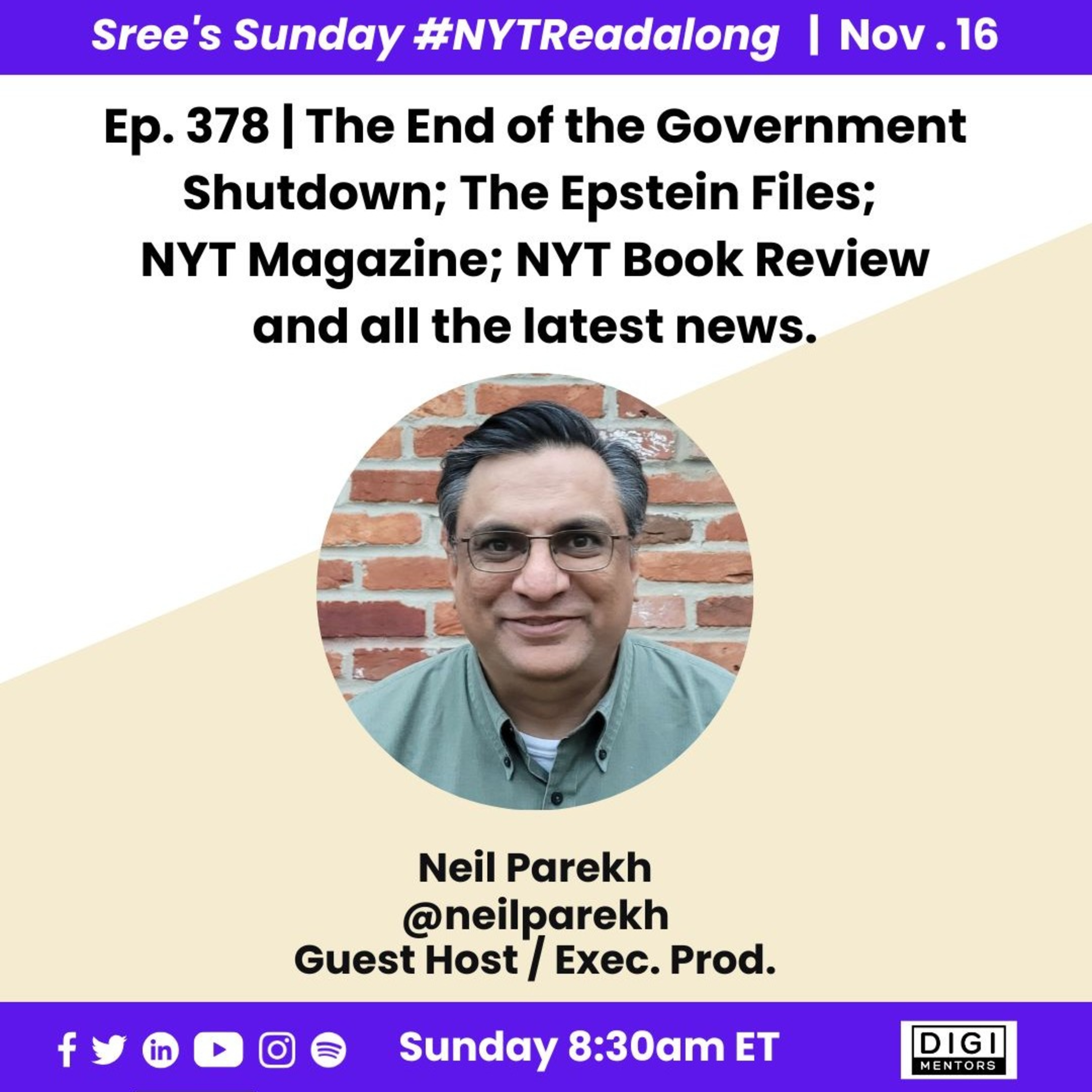 Sree\'s Sunday New York Times Readalong (#NYTReadalong)