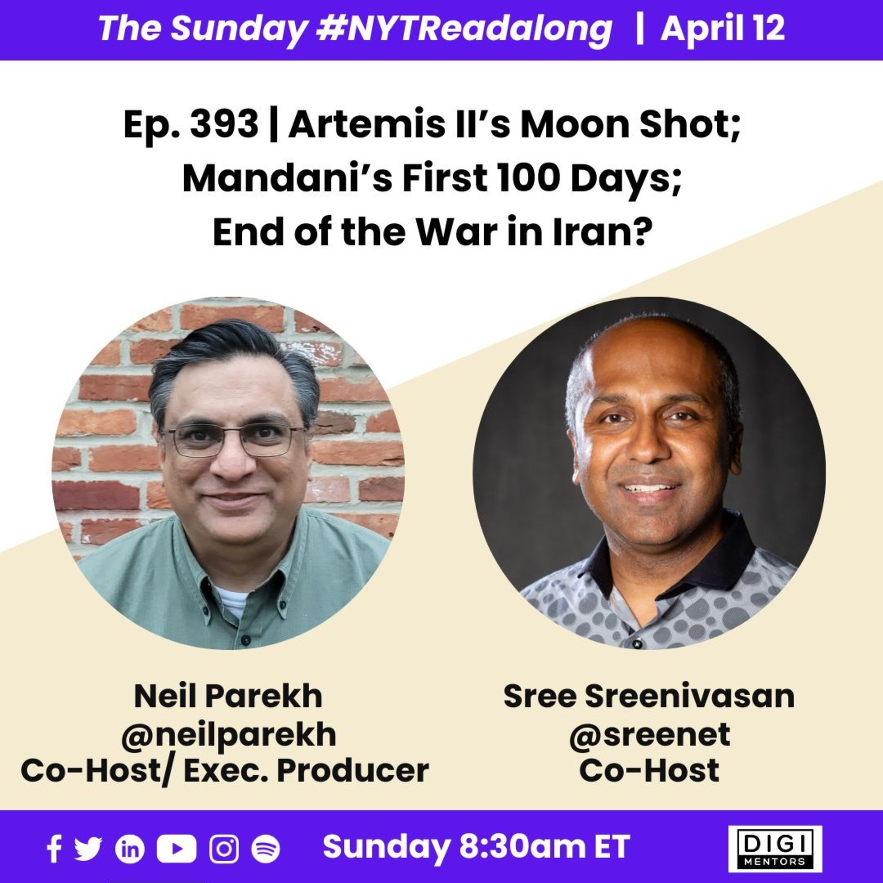 Ep. 393 - Artemis II, Zohran Mamdani's First 100 Days, Iran episode artwork