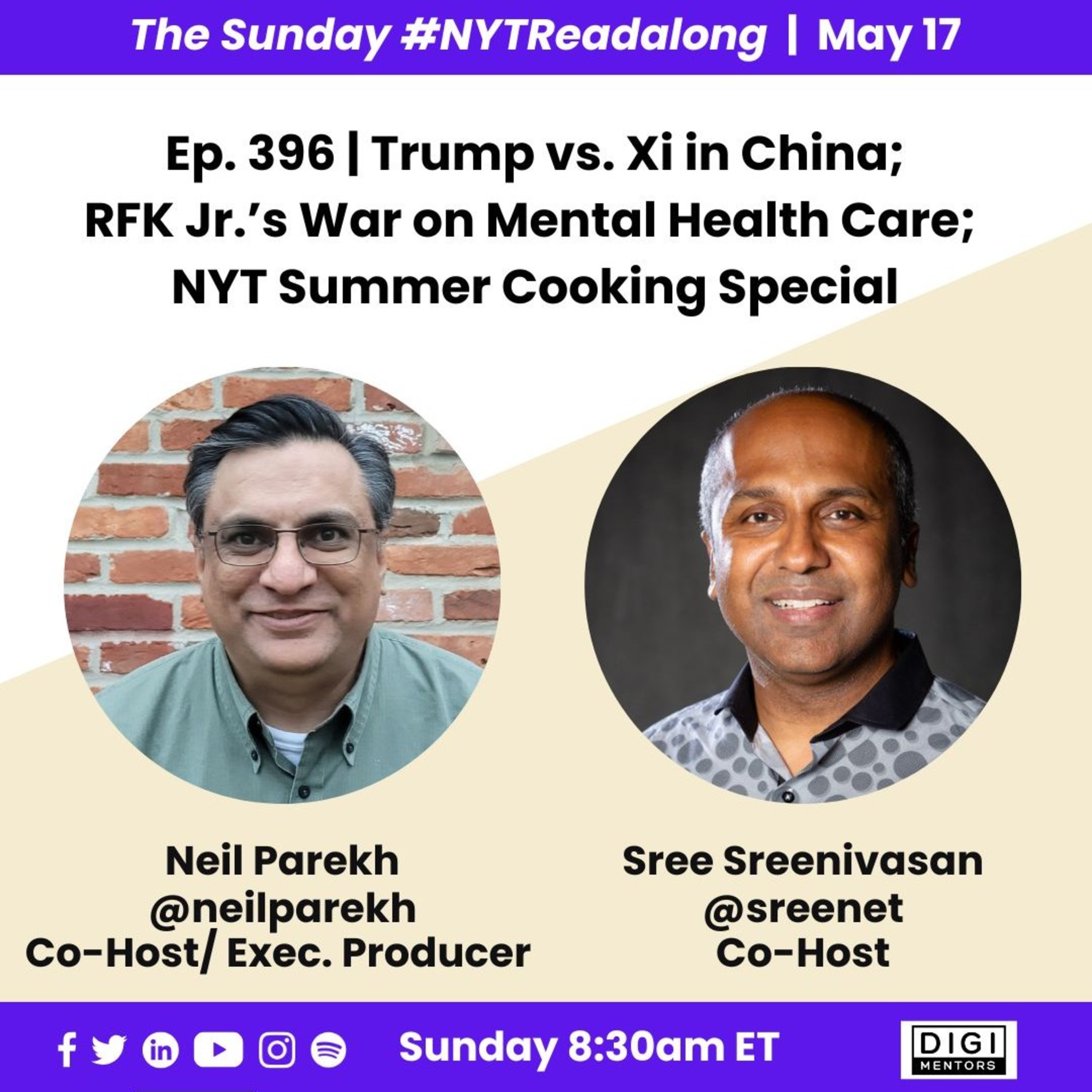 Ep. 396 - China Trip; RFK Jr. and Mental Health Care; Summer Recipes episode artwork