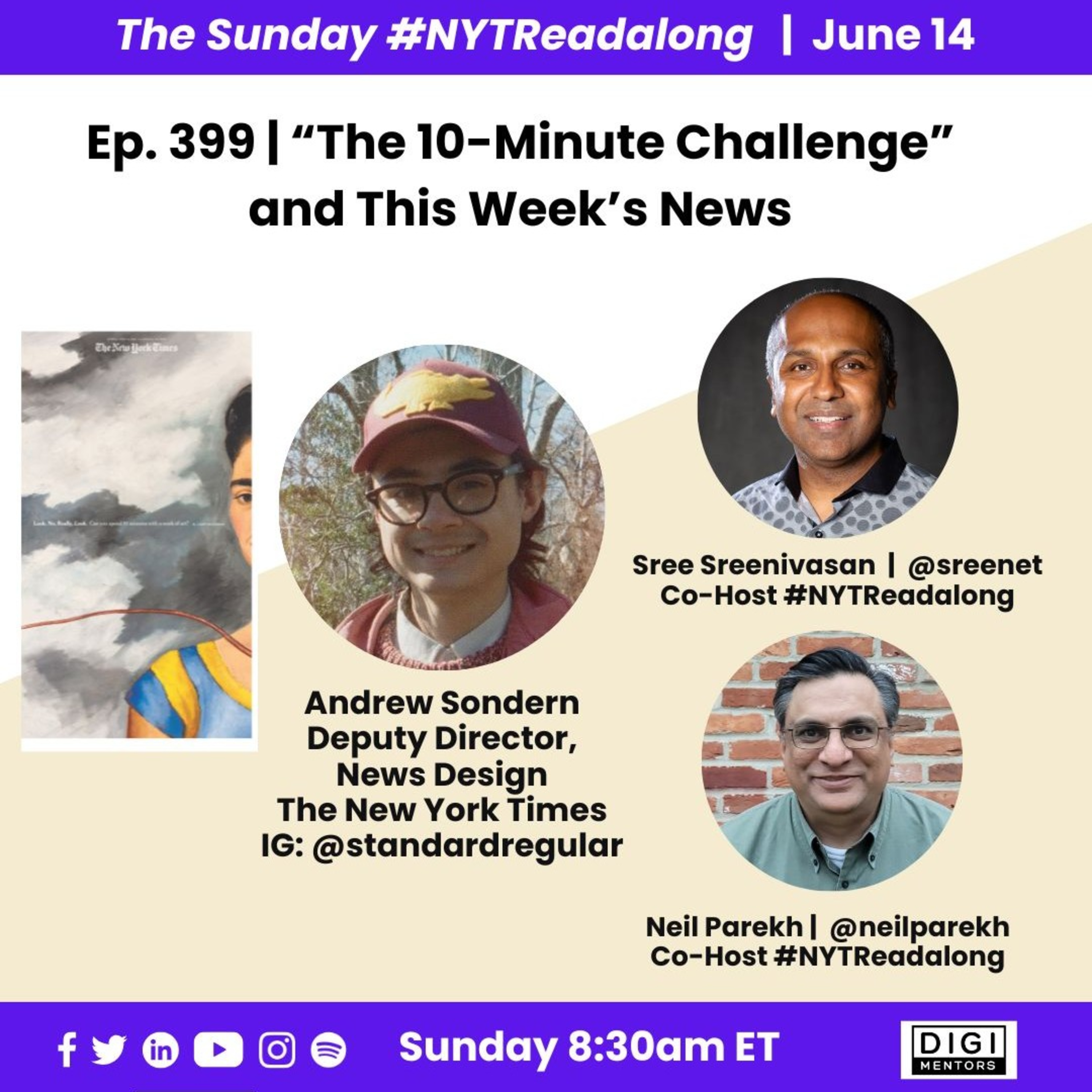 Ep. 399 - The 10-Minute Challenge with Andrew Sondern, NYT News Design episode artwork