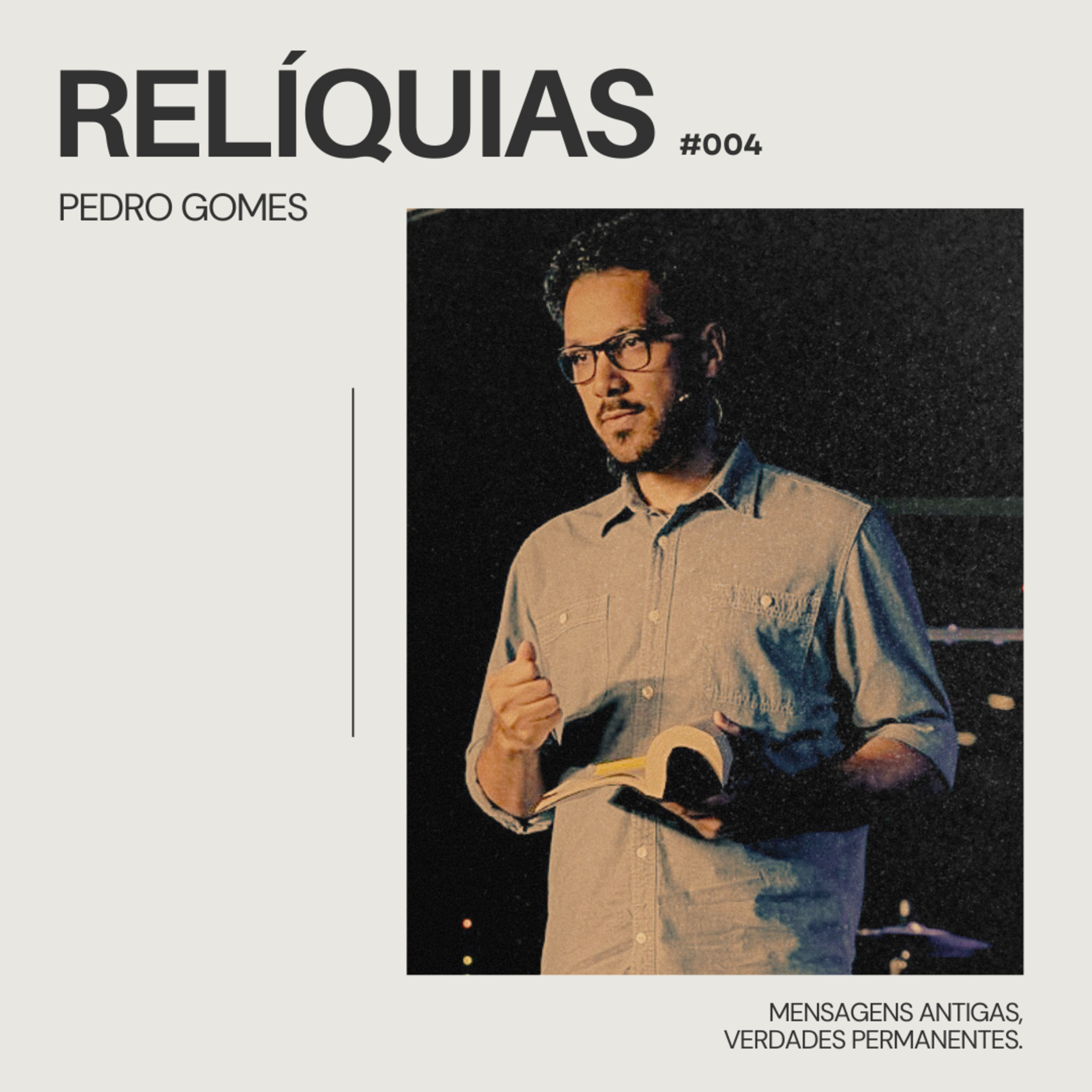 Relíquias #004: Sobre o nascimento de Jesus || Pedro Gomes episode artwork