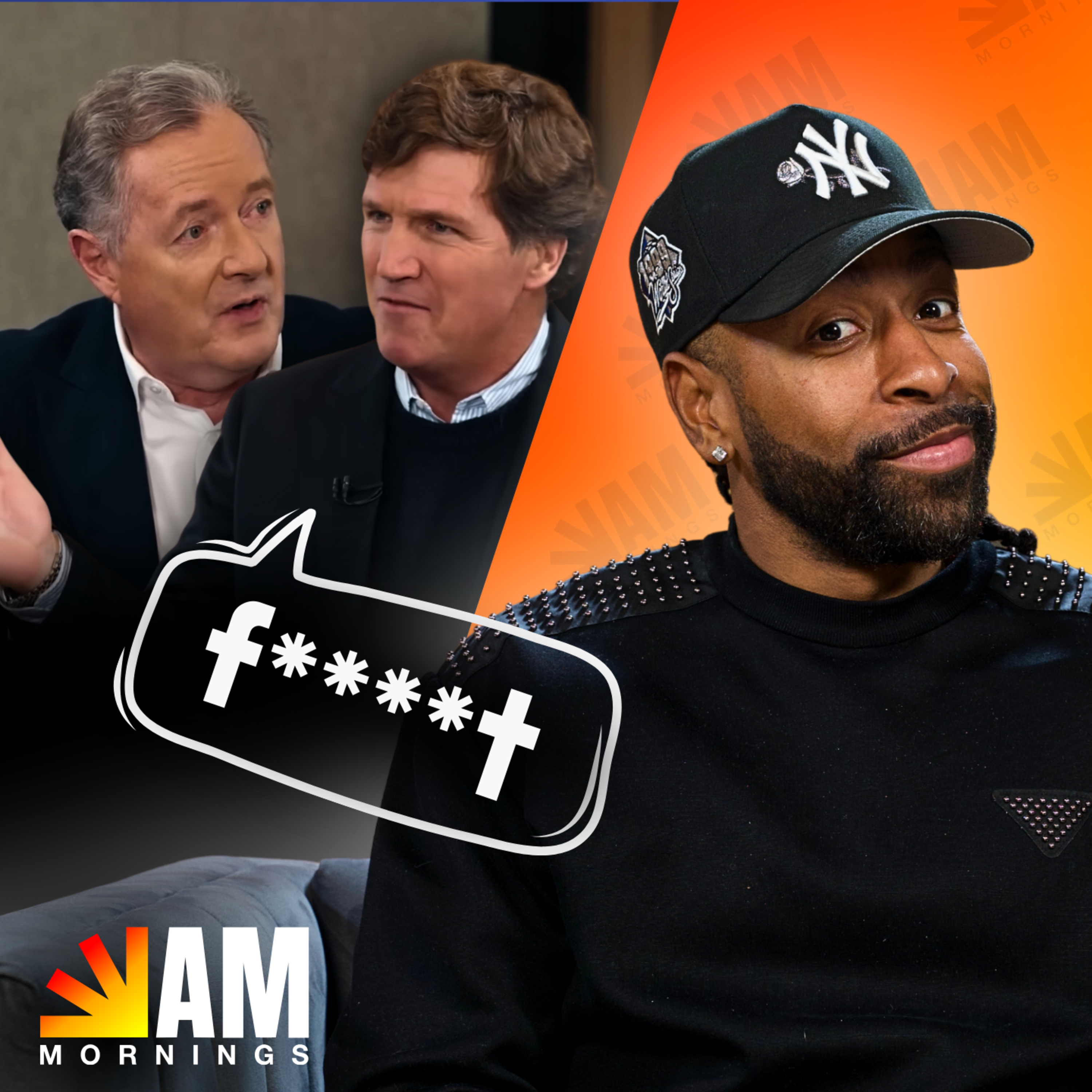 Tucker Carlson x Piers Morgan Clash on Multiculturalism - Has It Failed? episode artwork
