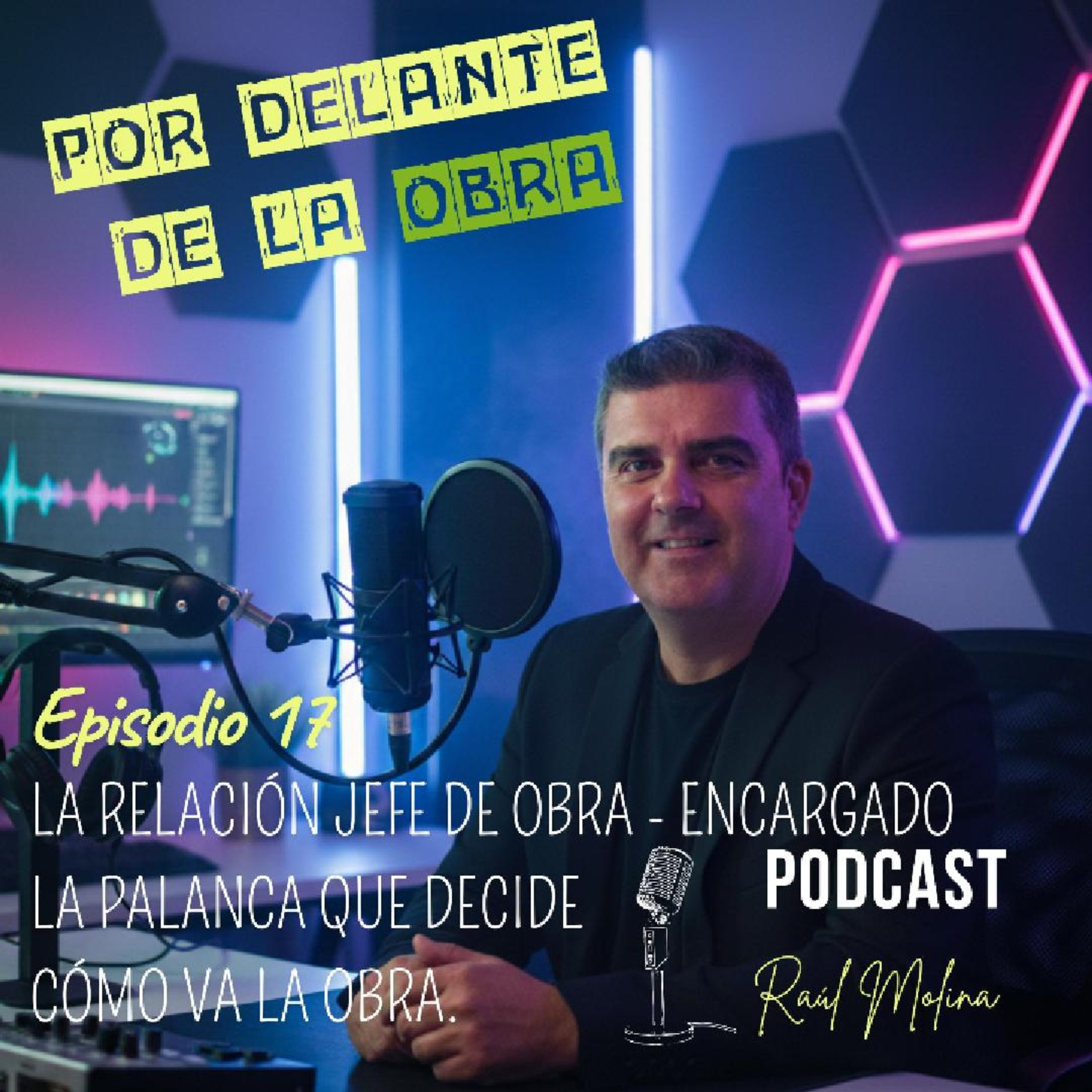 POR DELANTE DE LA OBRA