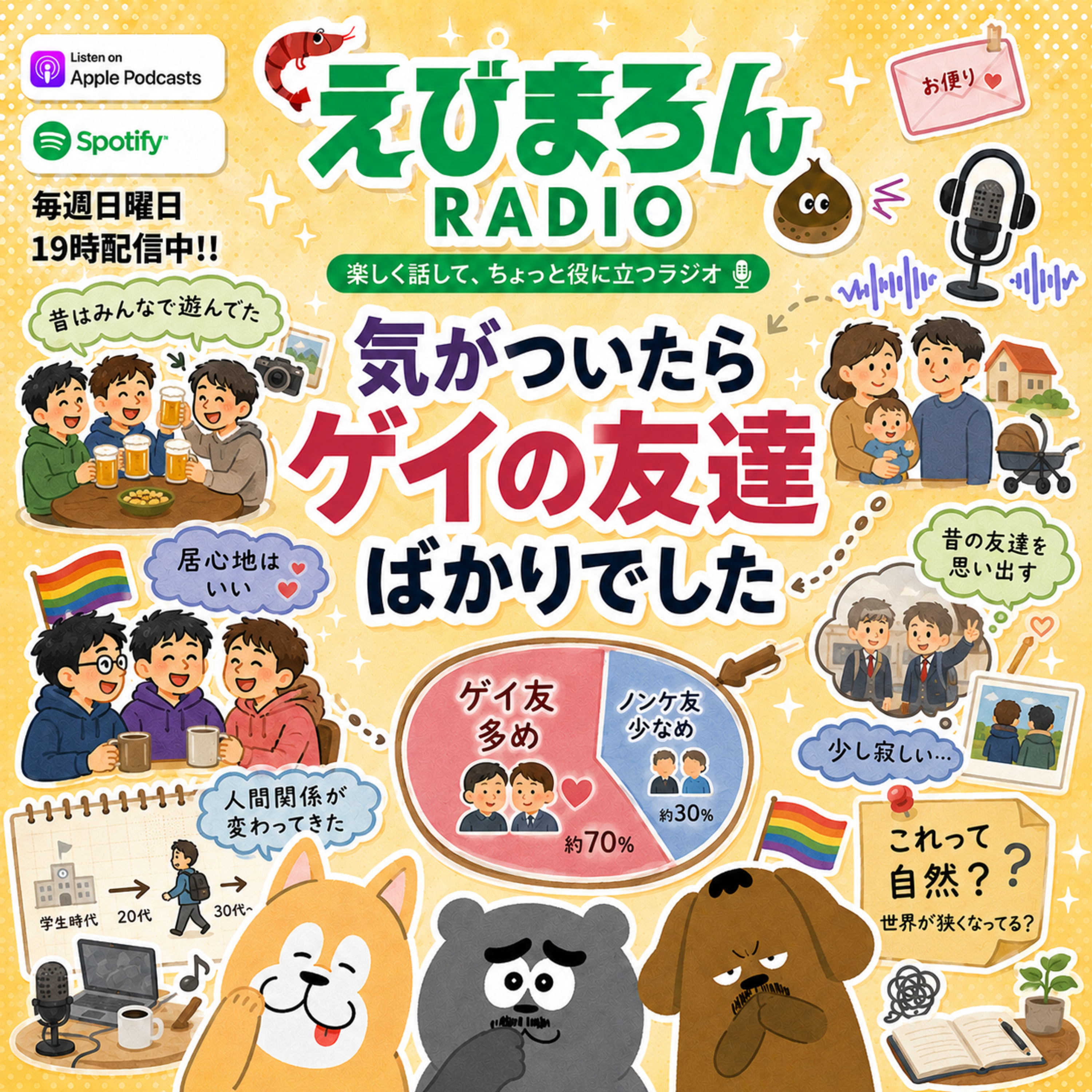 第33回_気がついたらゲイの友達ばかりでした episode artwork