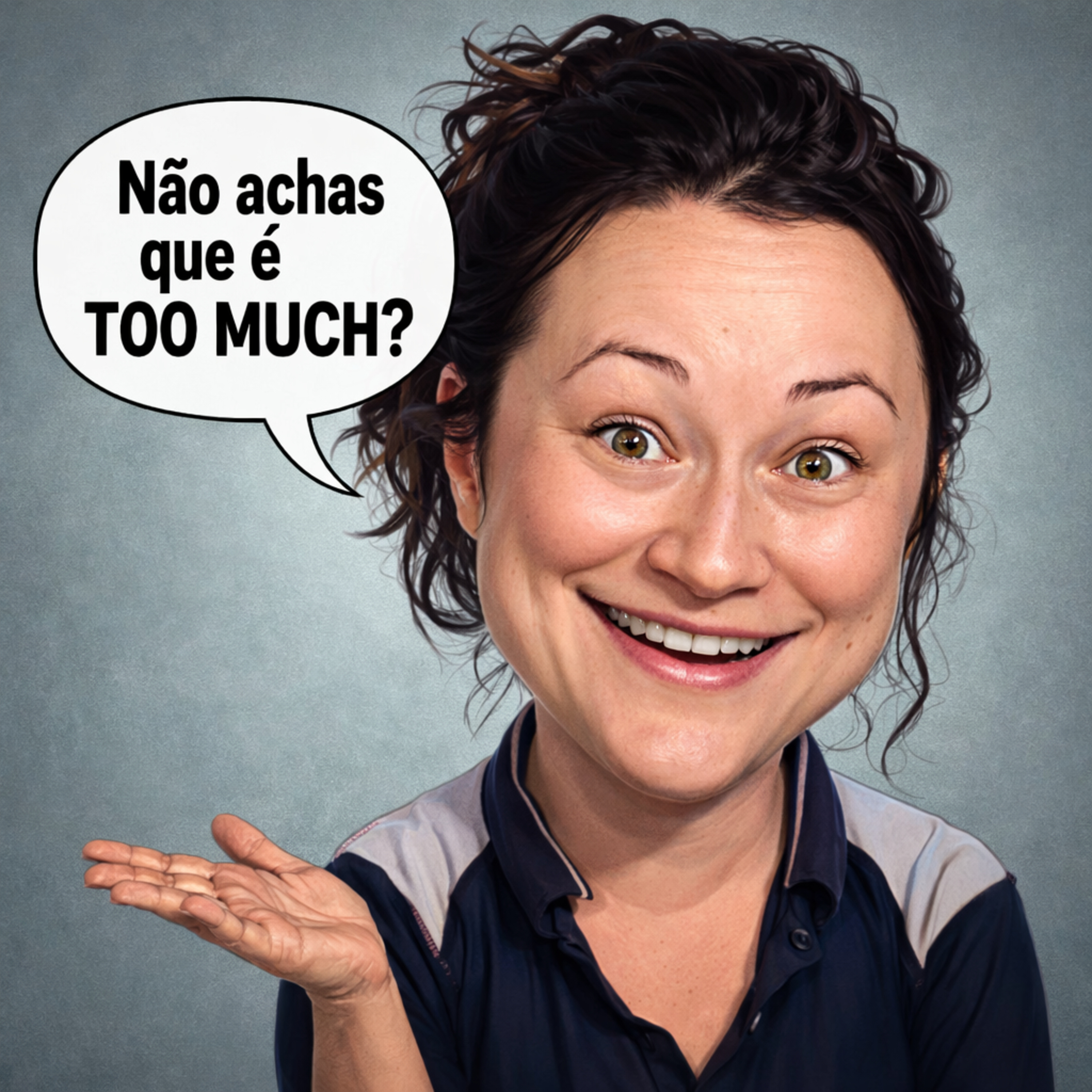 É isto e não passa disto...