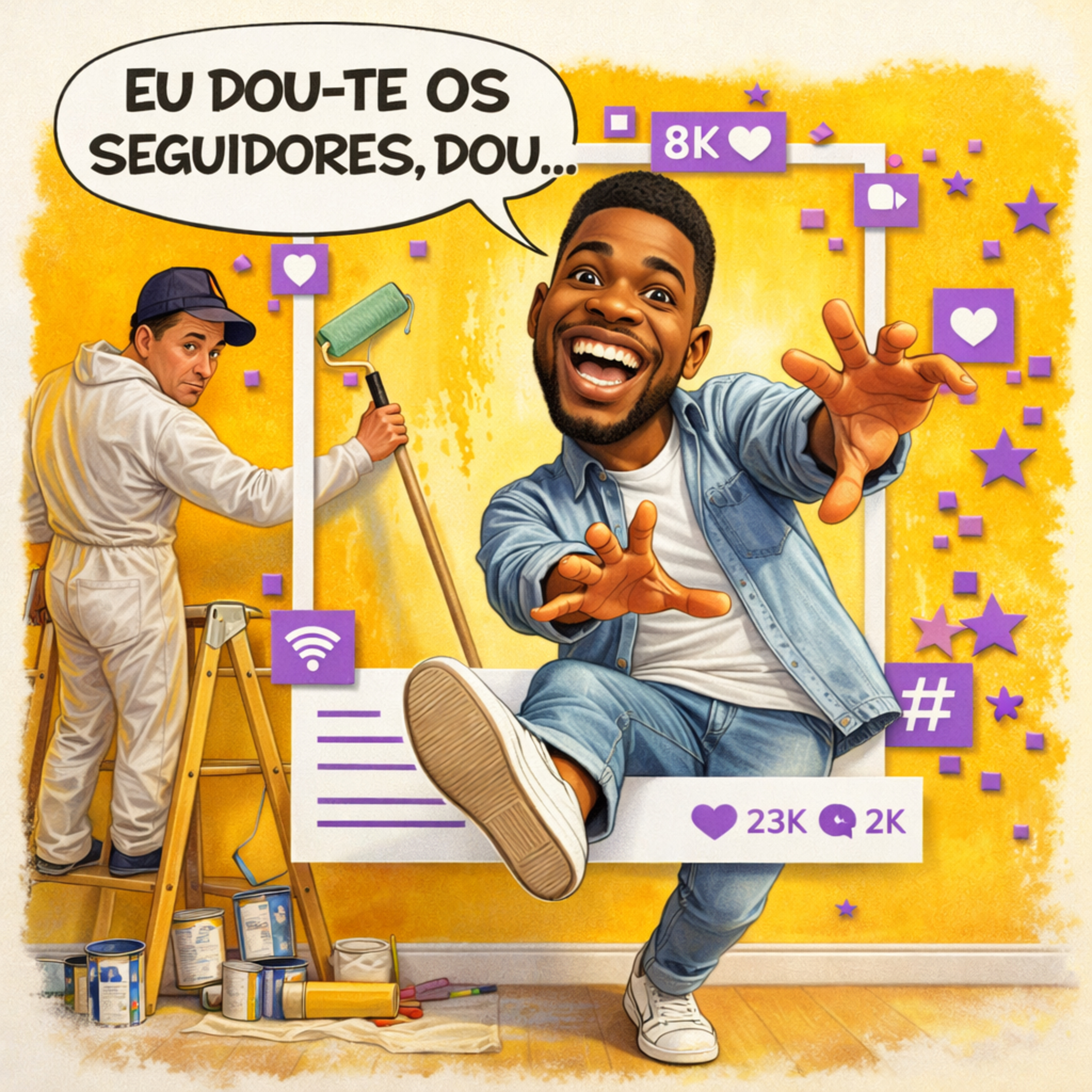 Eu dou-te os seguidores, dou... episode artwork