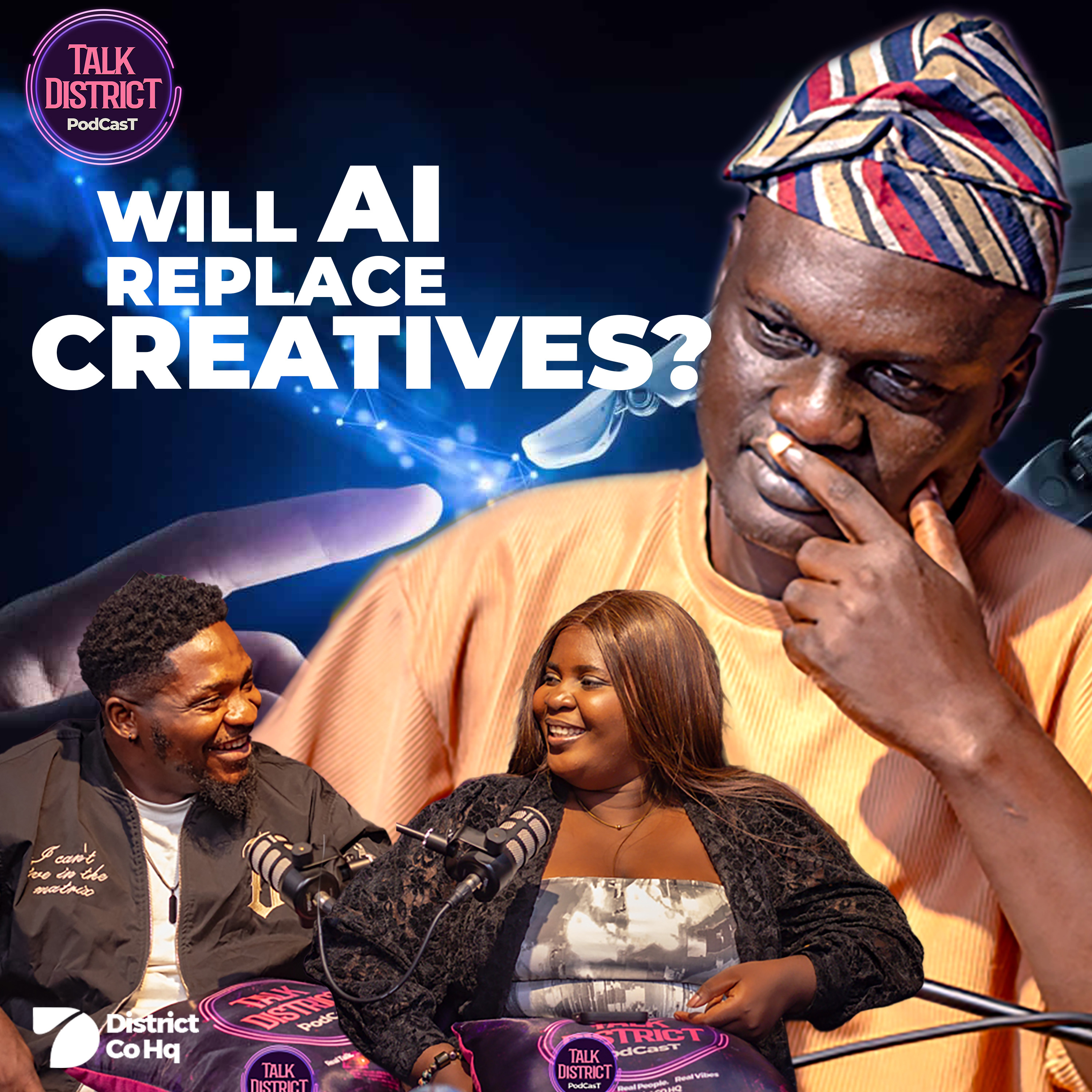 Is the Creative Industry Cooked? - Creatives vs AI | Talk District Podcast episode artwork