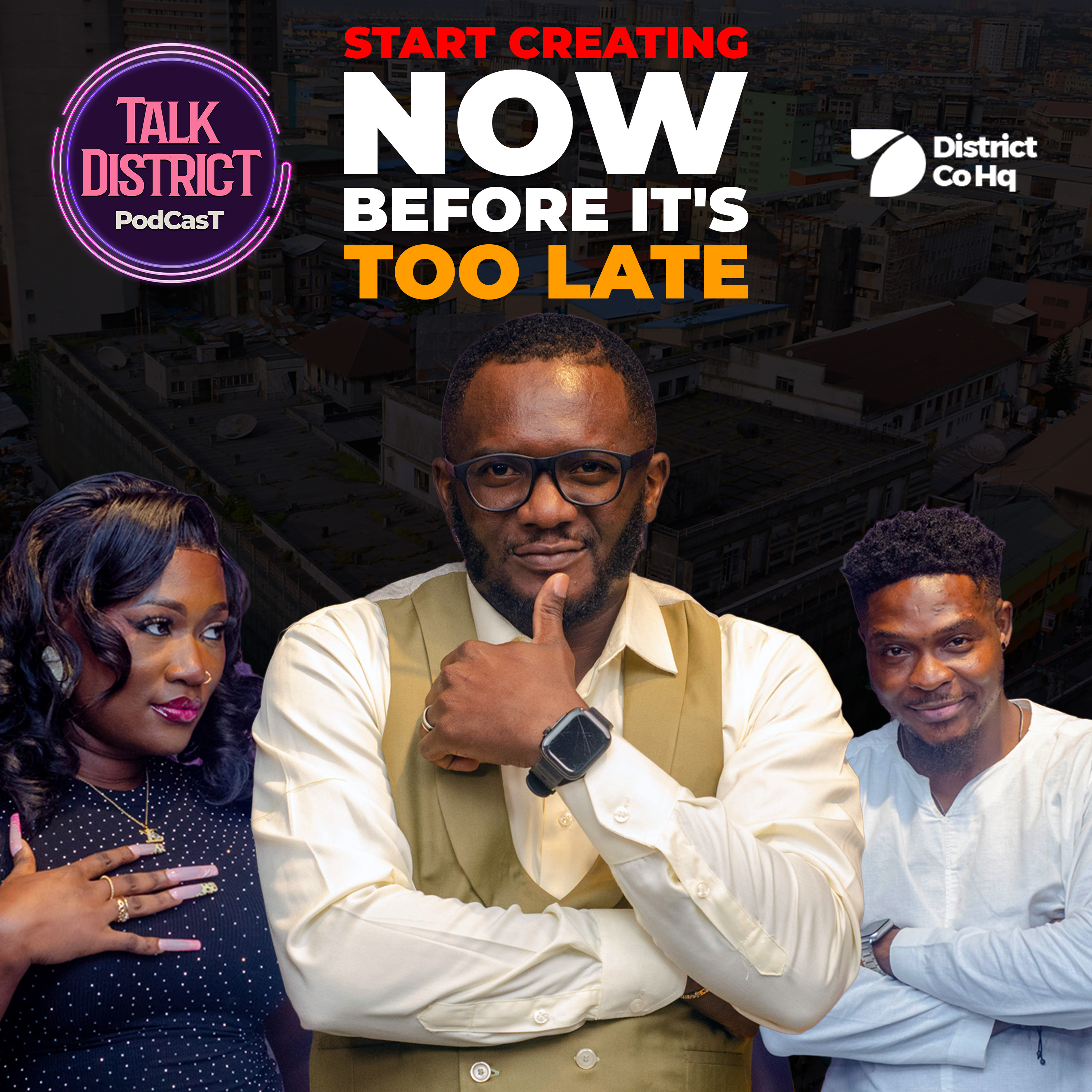 Why EVERYONE Must Become a Content Creator (Before It's Too Late) | Talk District Podcast episode artwork
