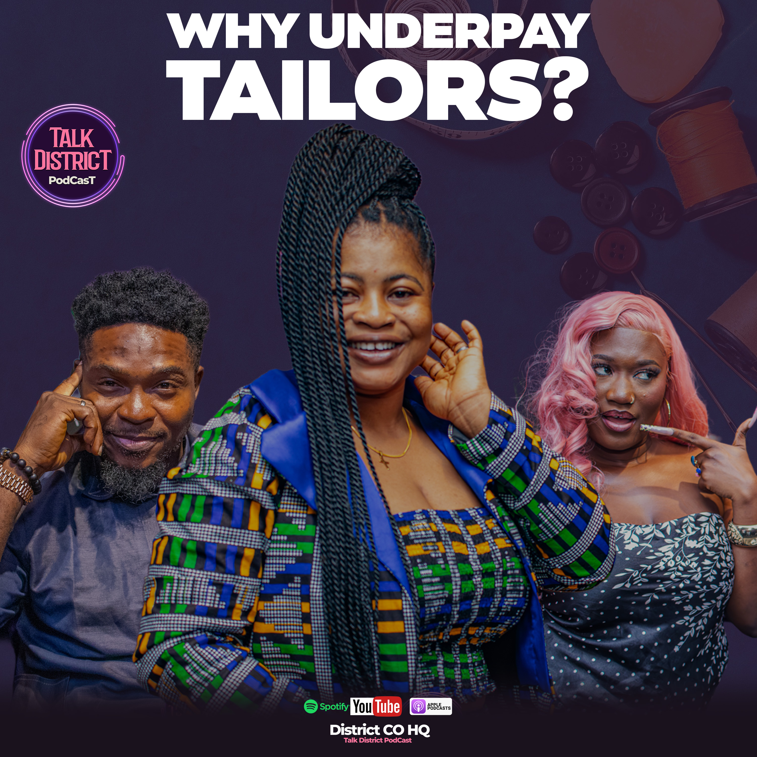 We Spend Millions on Clothes, So Why Do We Underpay Tailors? | IBKCLOTHIERS | Talk District Podcast episode artwork