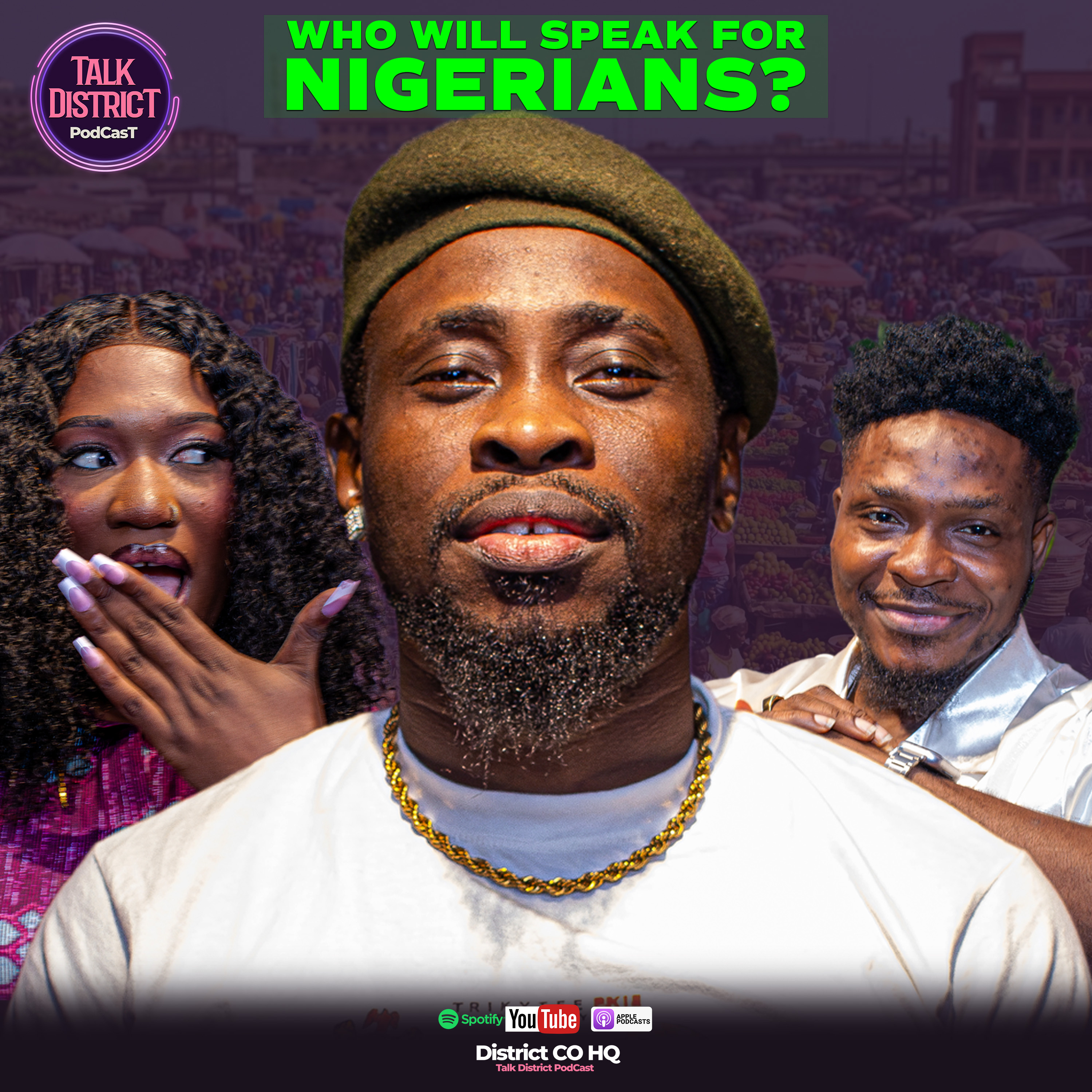 Speaking Truth to Power: The Reality of Today’s Nigeria | TrikyTee | Talk District Podcast episode artwork