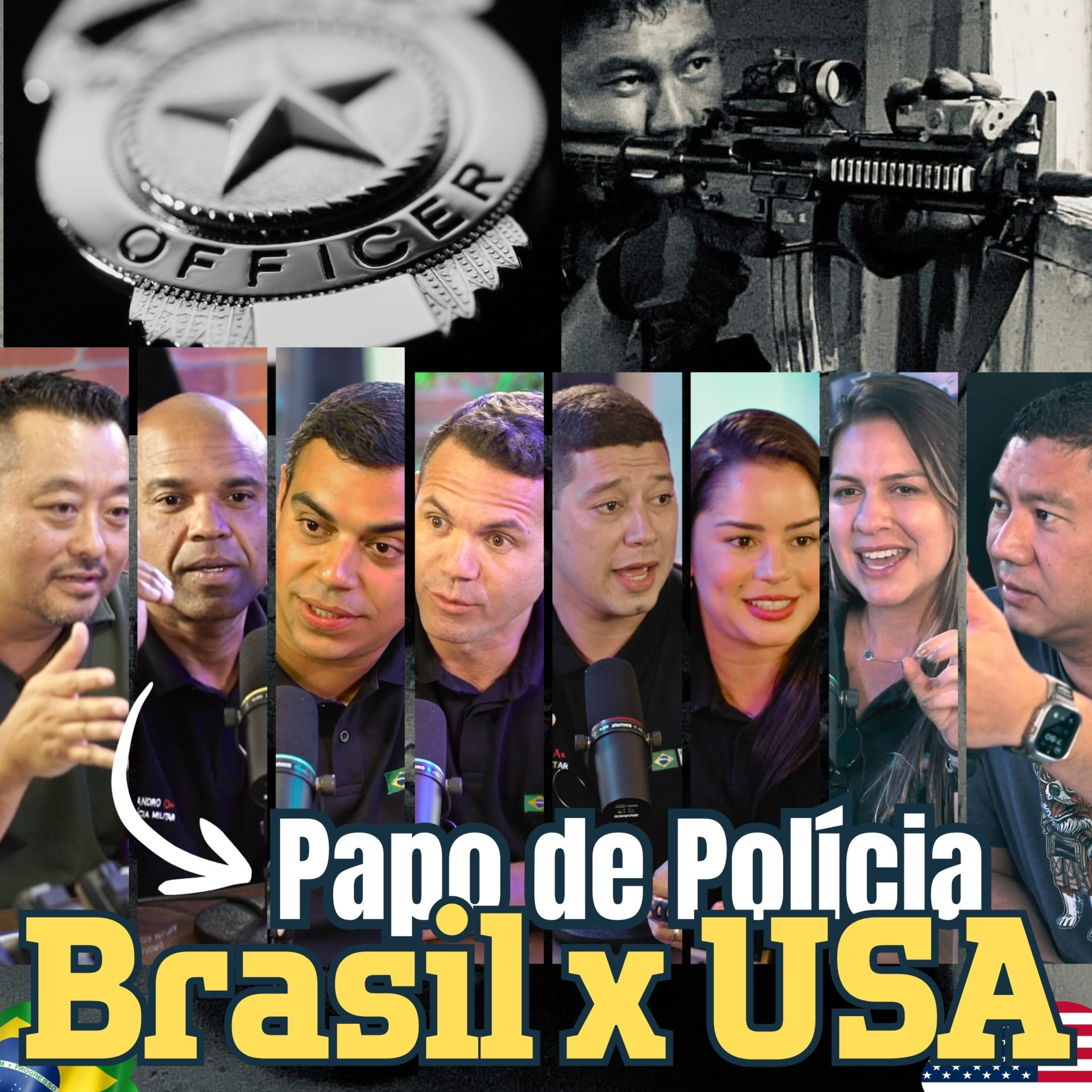 Policiais do Brasil em Debate sobre Treinamento no Estados Unidos episode artwork