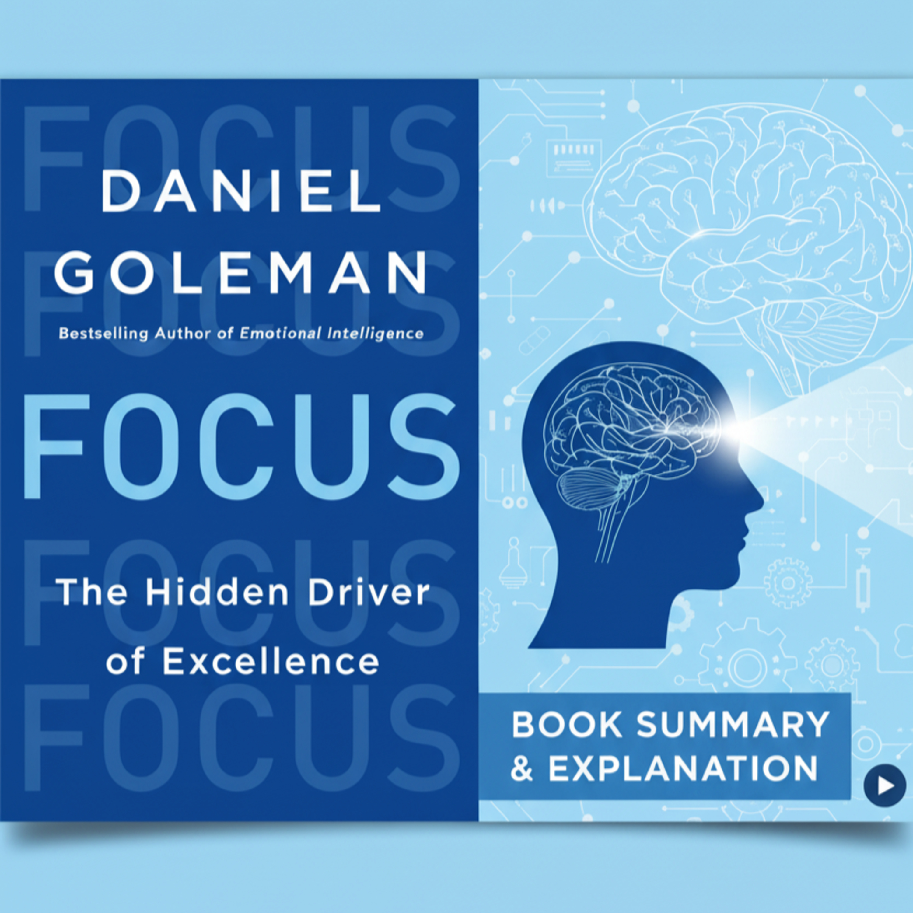 Focus: The Hidden Driver of Excellence — Daniel Goleman | 365 Books