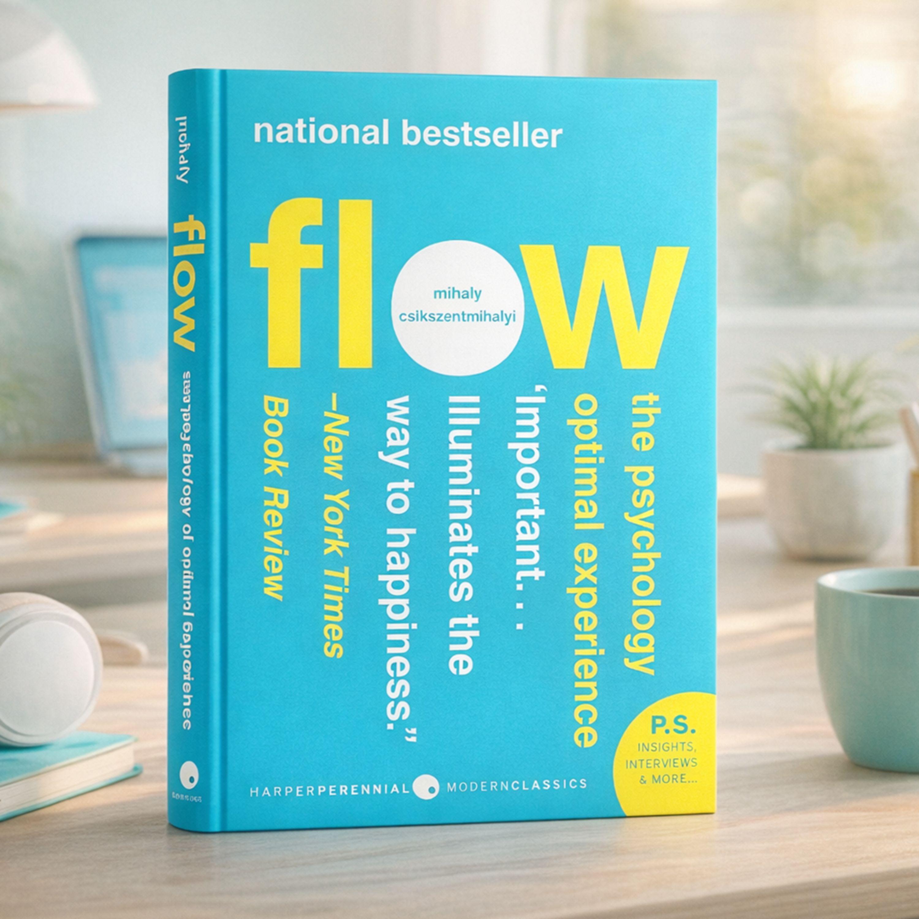 Flow by Mihaly Csikszentmihalyi — The Psychology of Optimal Experience (Book Summary)