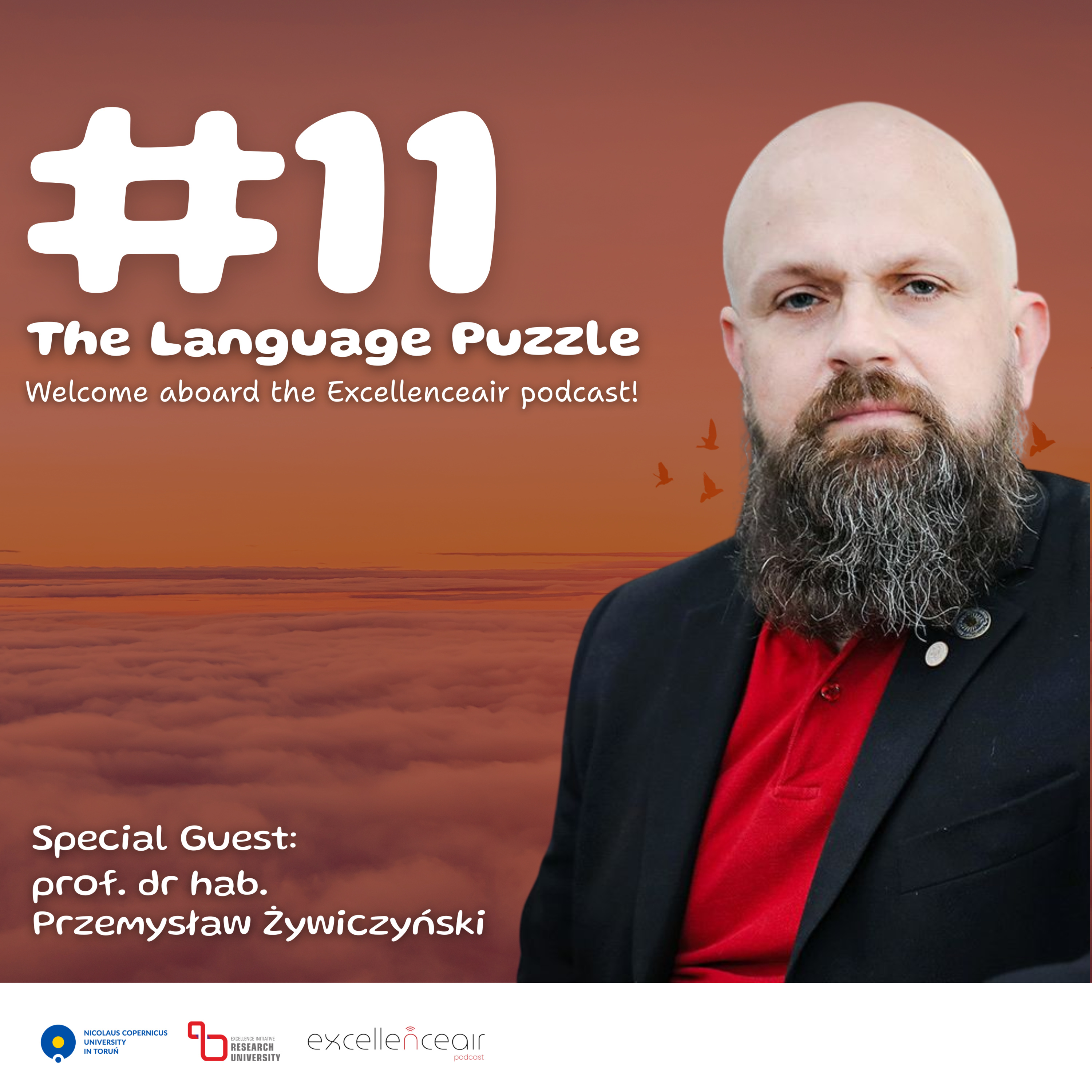 #11 The Language Puzzle, prof. dr hab. Przemysław Żywiczyński episode artwork